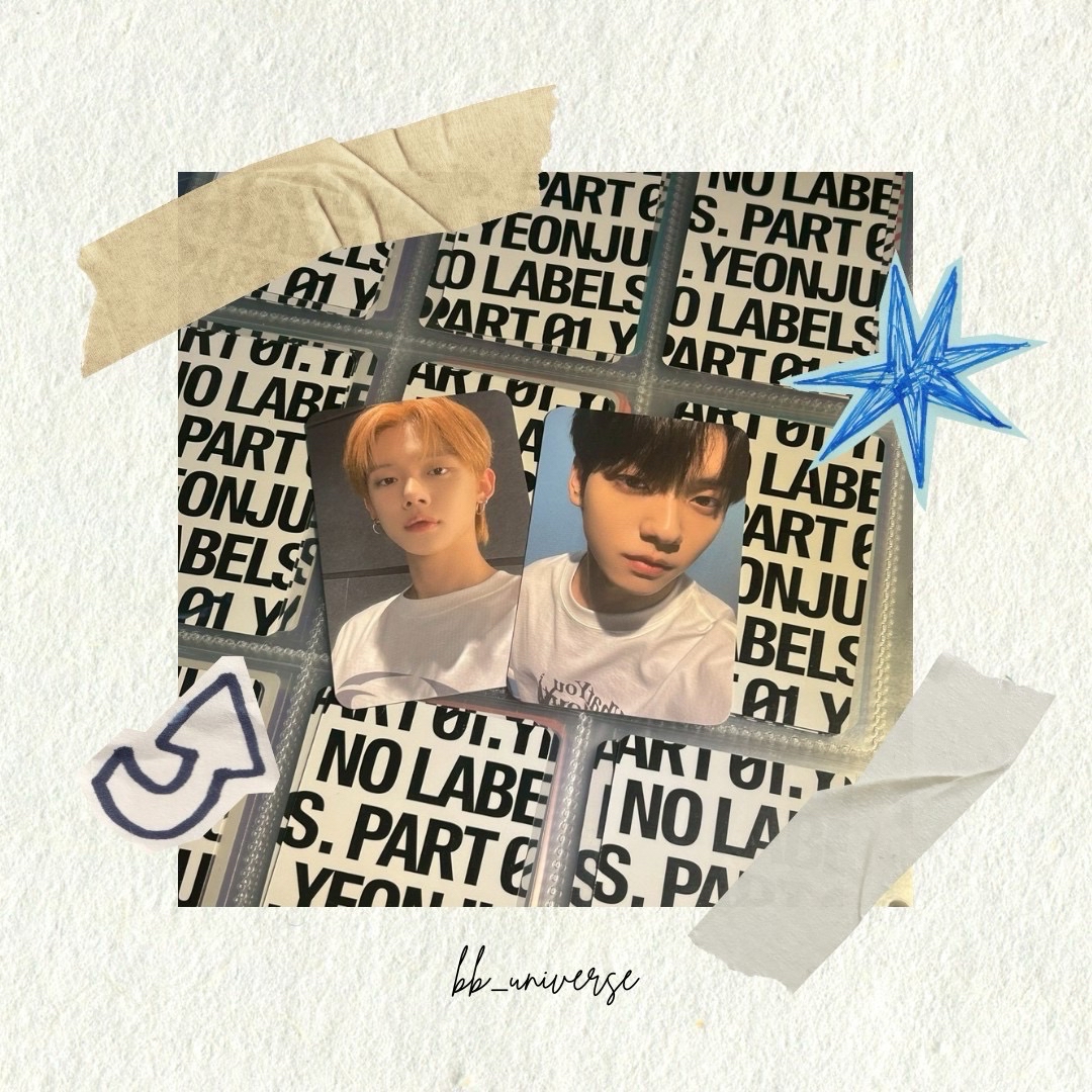 TXT YEONJUN SOOBIN 崔然竣 崔秀彬 正三 咖透 kkt 特典卡