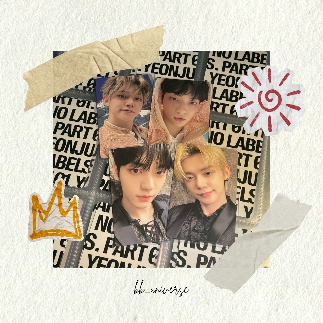 TXT YEONJUN SOOBIN 崔然竣 崔秀彬 2022世巡dvd版 數位版小卡