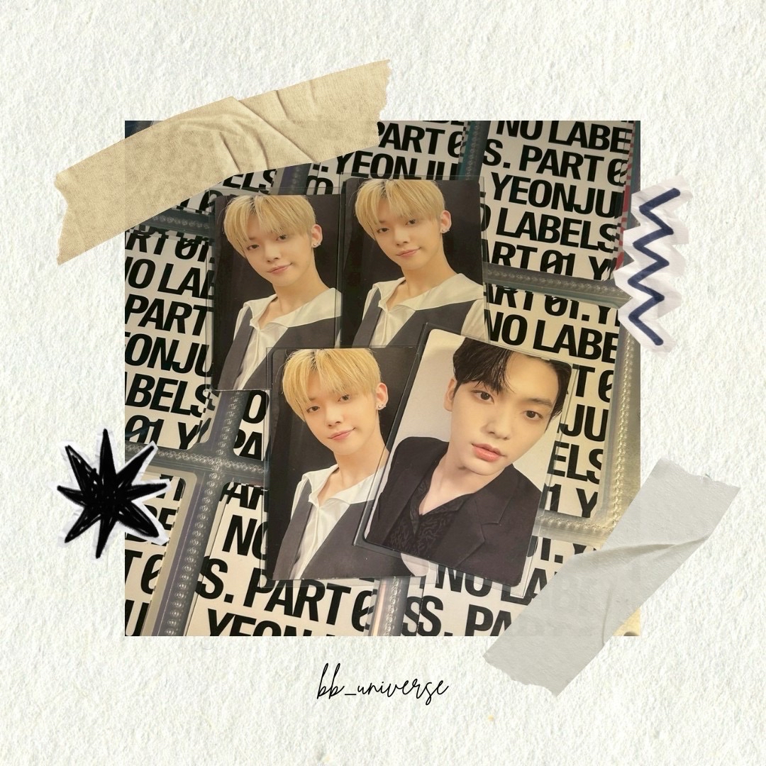 TXT YEONJUN SOOBIN 崔然竣 崔秀彬 2023回憶錄小卡