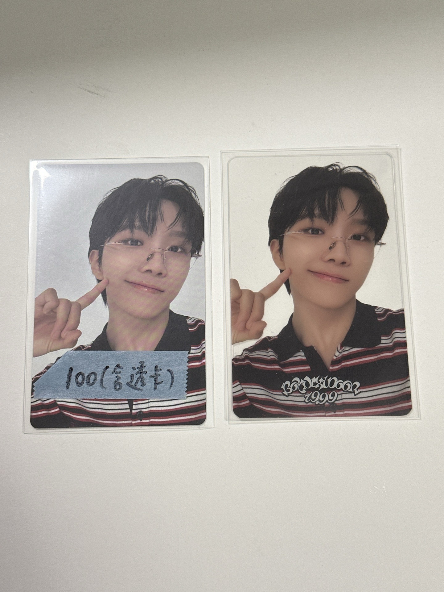 戳臉眼鏡鶴（含透卡）