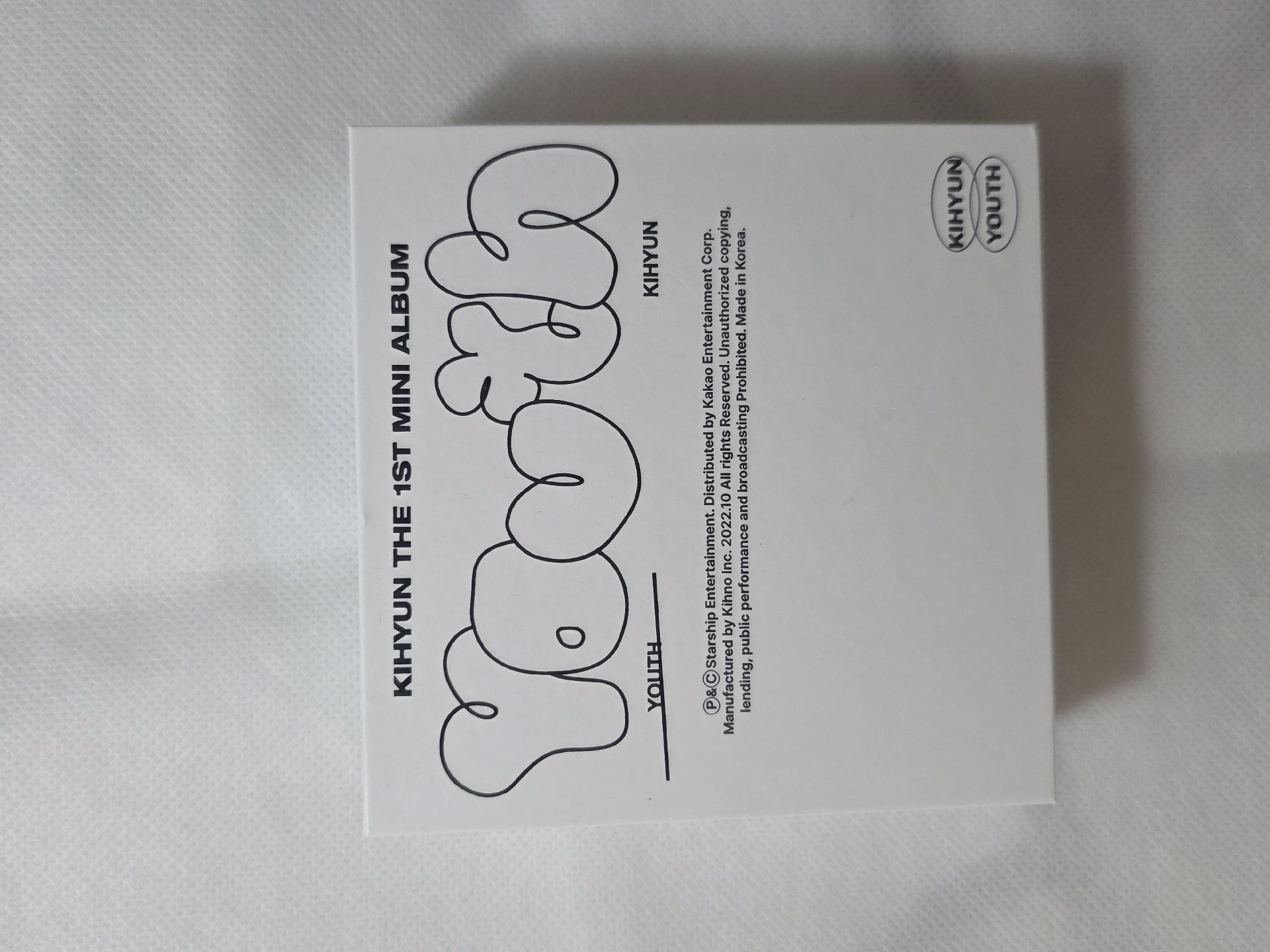 Monsta X Kihyun 基現 YOUTH Kik 空專