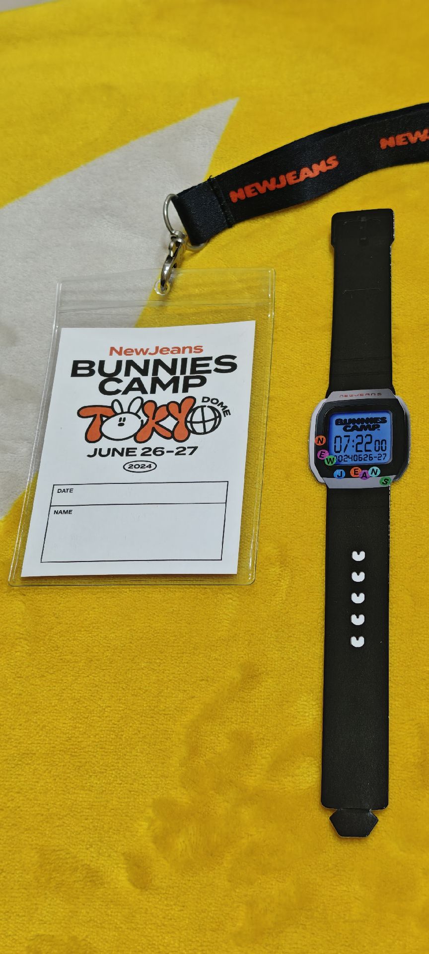 NewJeans BUNNIES CAMP 2024 東京巨蛋場 入場限定特典(最完整全套！！)