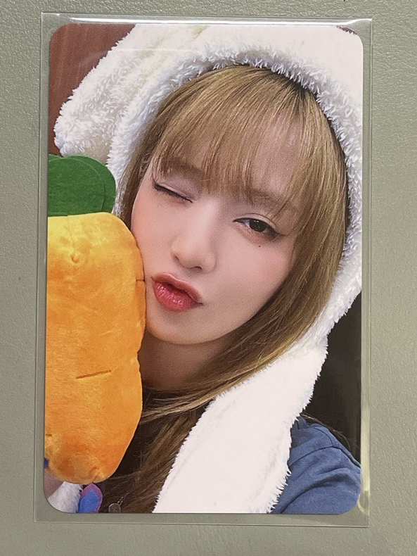 I SWAY ms 7.0 特典卡 兔子妮 紅蘿蔔妮