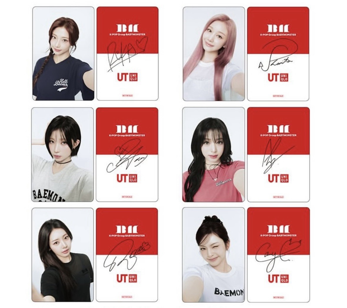 代購 · BM QNIQLO代言卡