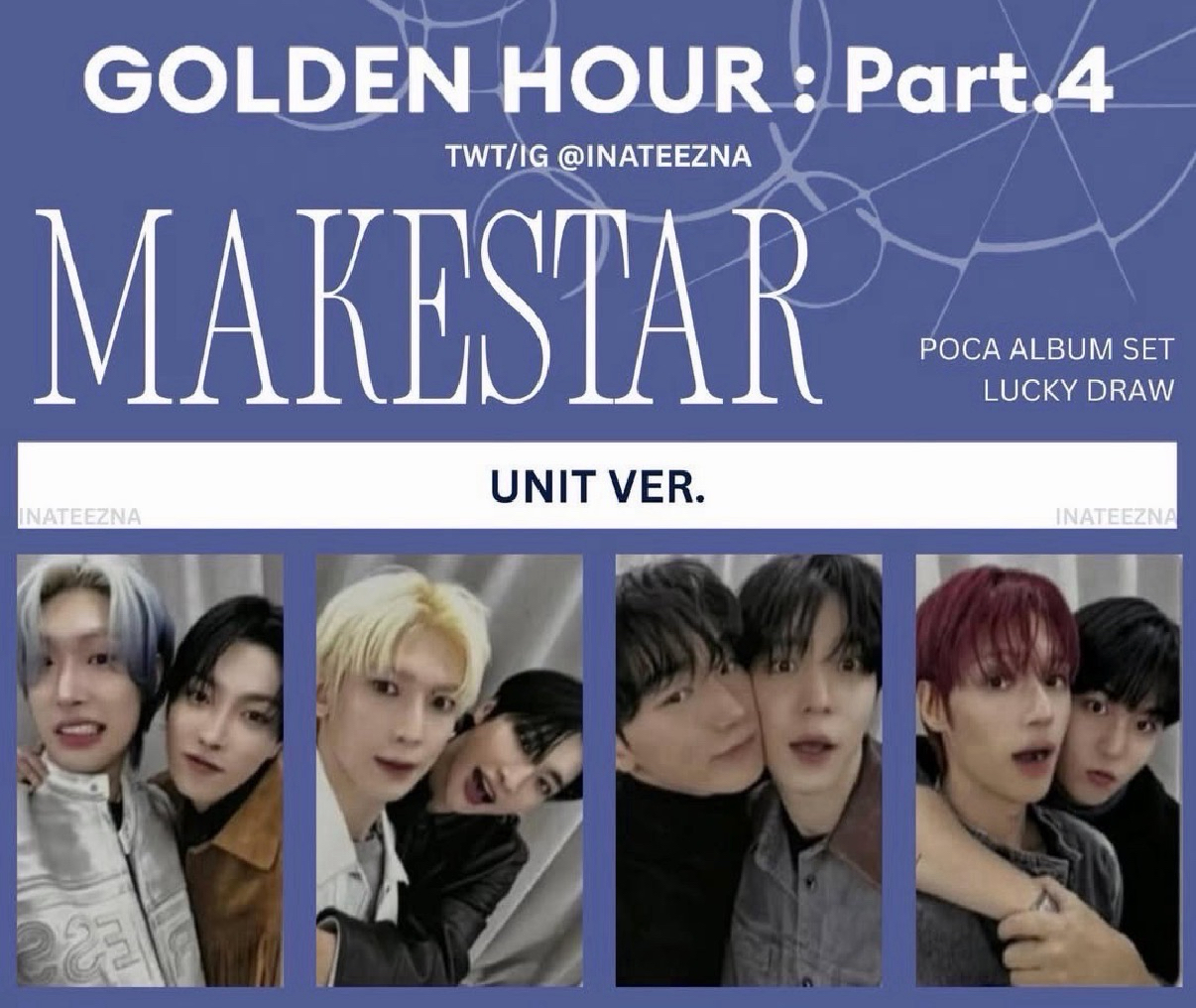 【ATEEZ】現貨 MSLD 摸摸頭+KITTY卡 / 雙人卡 （內含小盤）