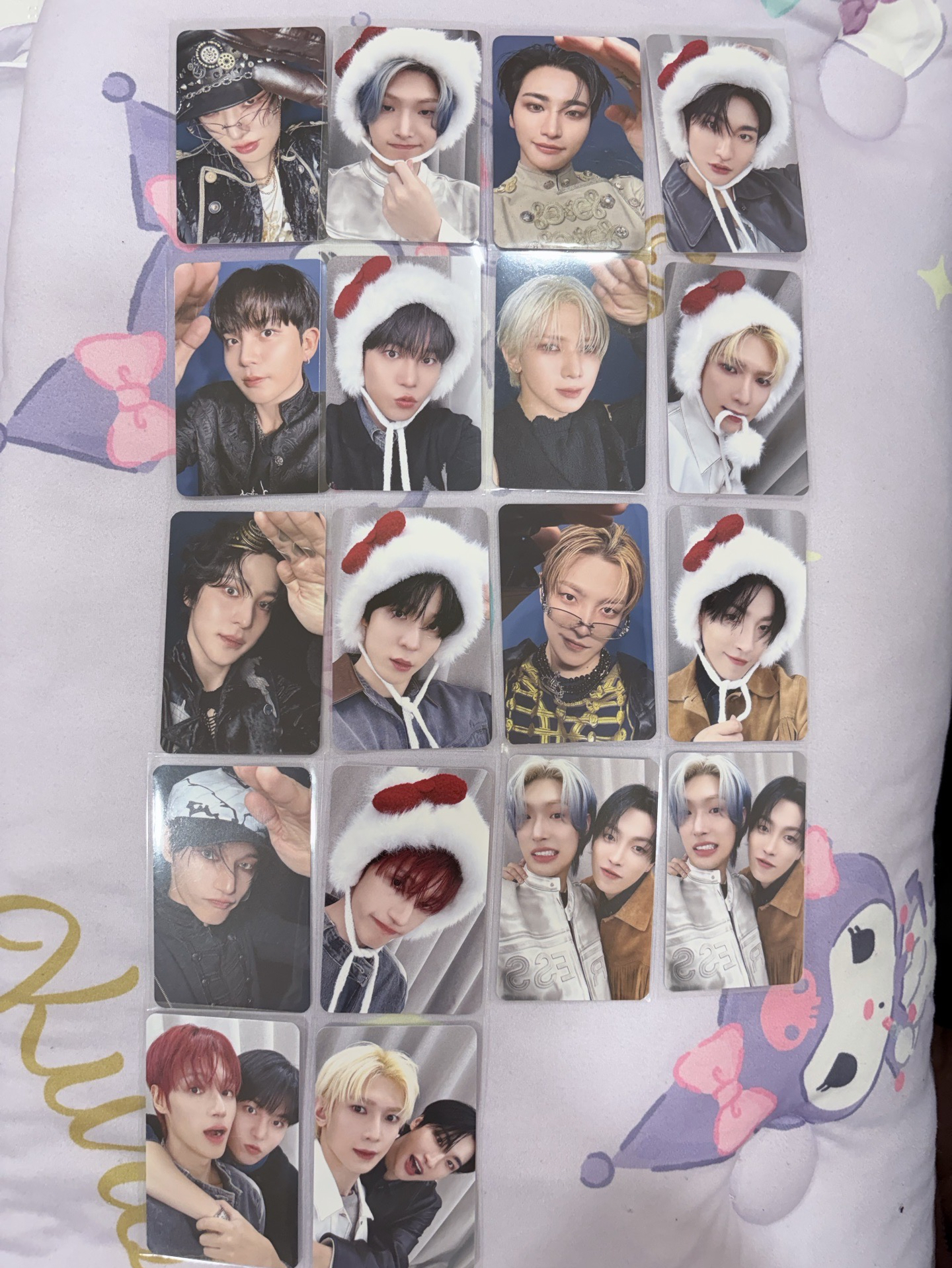 【ATEEZ】現貨 MSLD 摸摸頭+KITTY卡 / 雙人卡 （內含小盤）