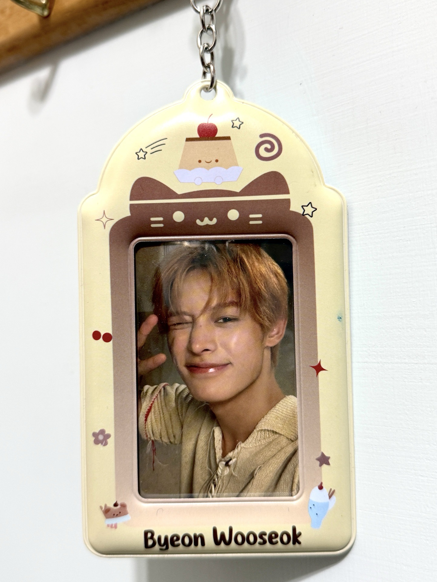 布丁男孩趙雨凡年曆手繪卡背 現貨