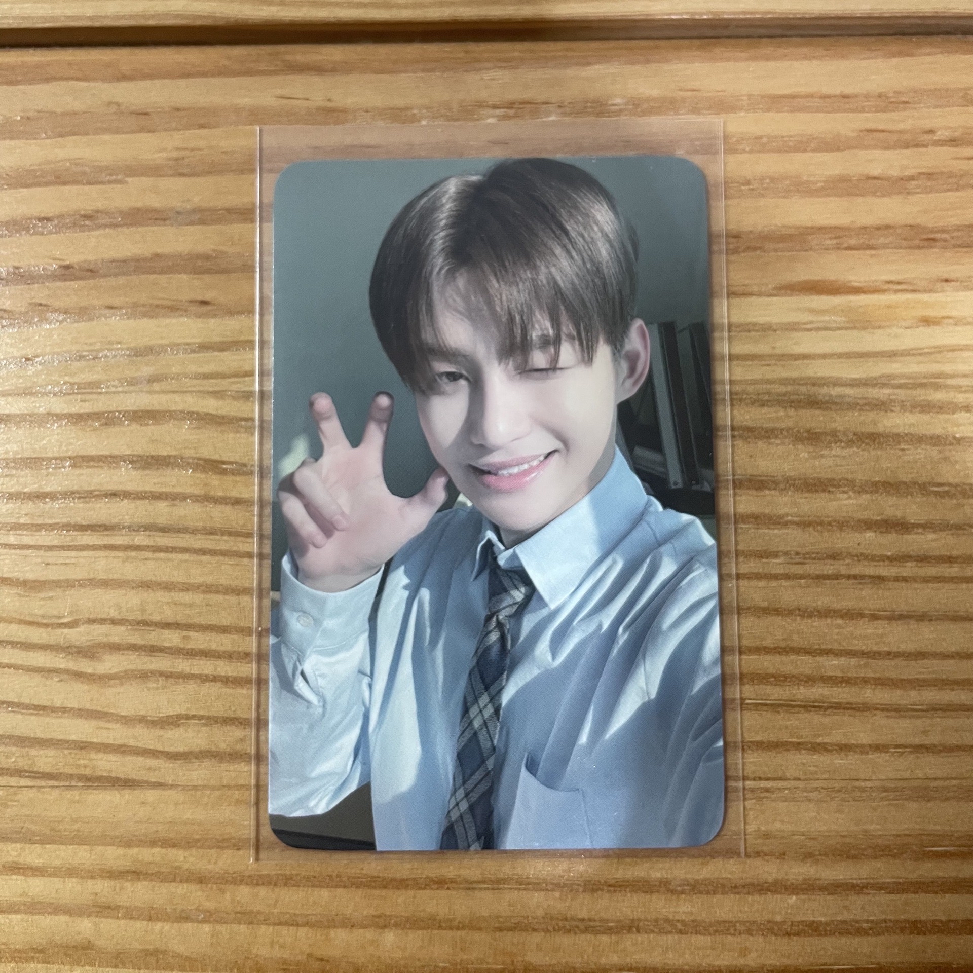 Sparkling Blue 愛豆驛站 幸運卡 志薫