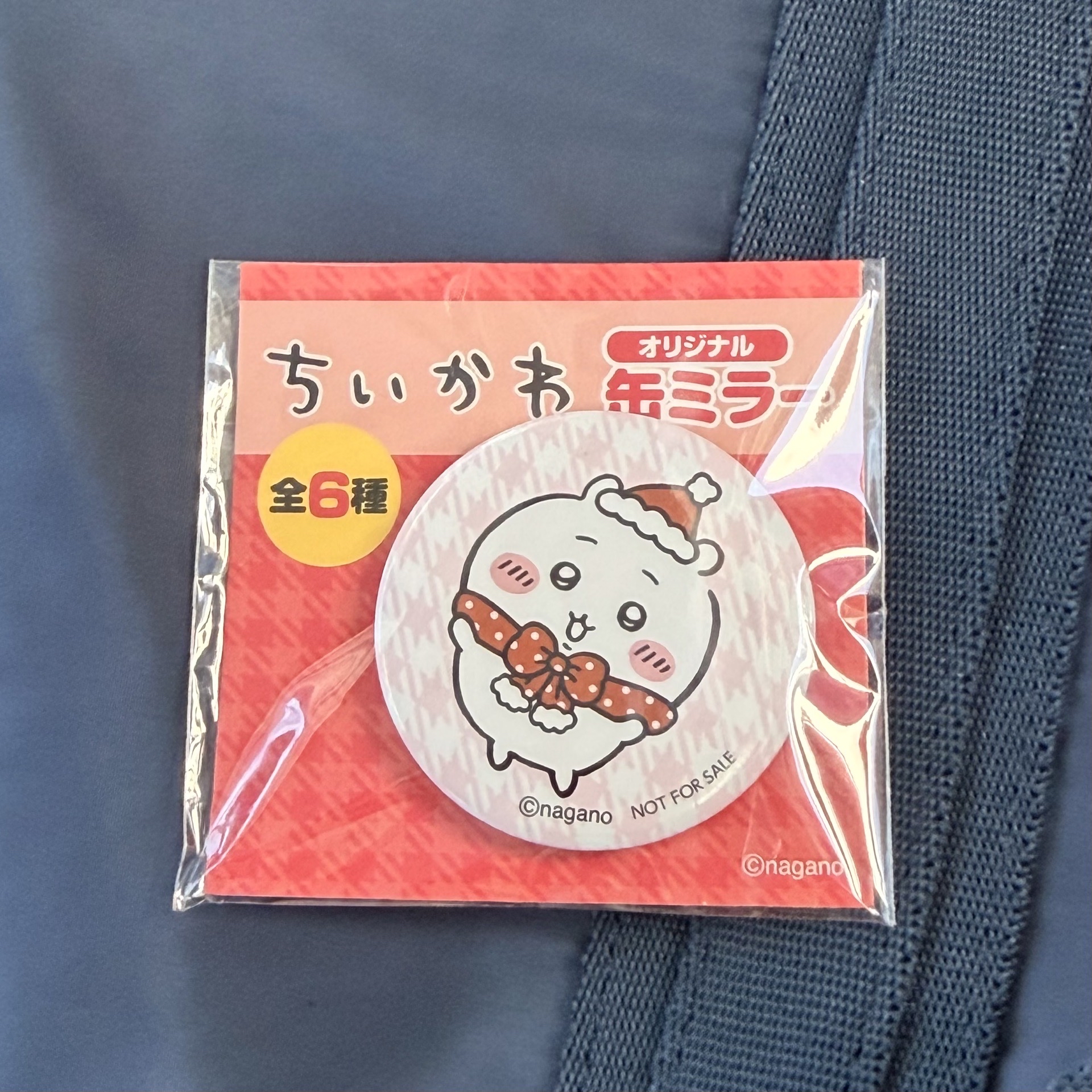 吉伊卡哇 聖誕徽章 日本超商限定