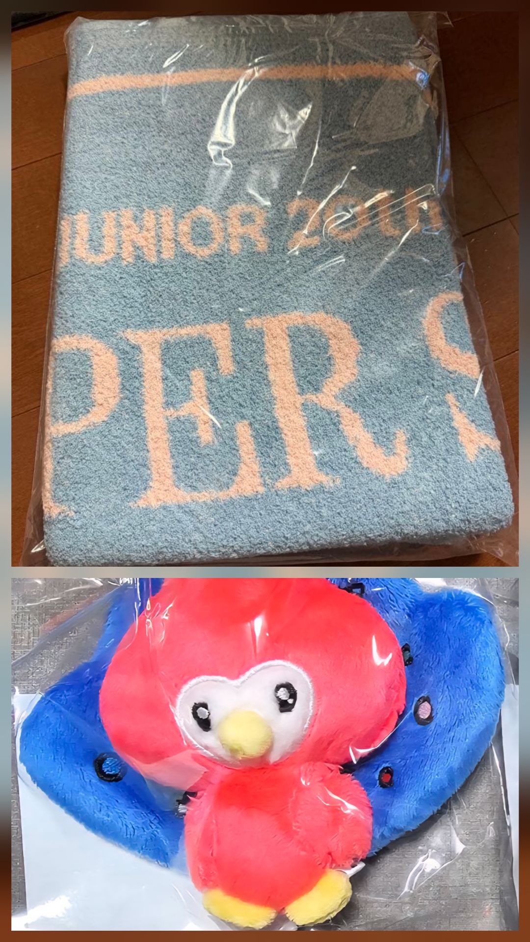 日週澈娃孔雀綁毛毯