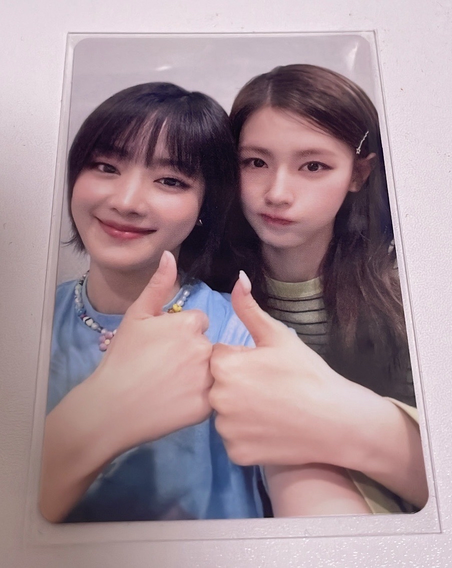 Idle雙人卡「查面」cp特典