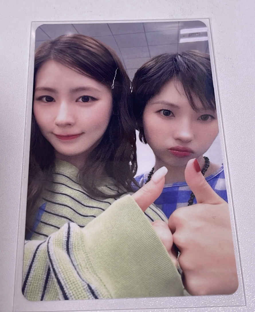 Idle雙人卡「大小娟」cp特典卡