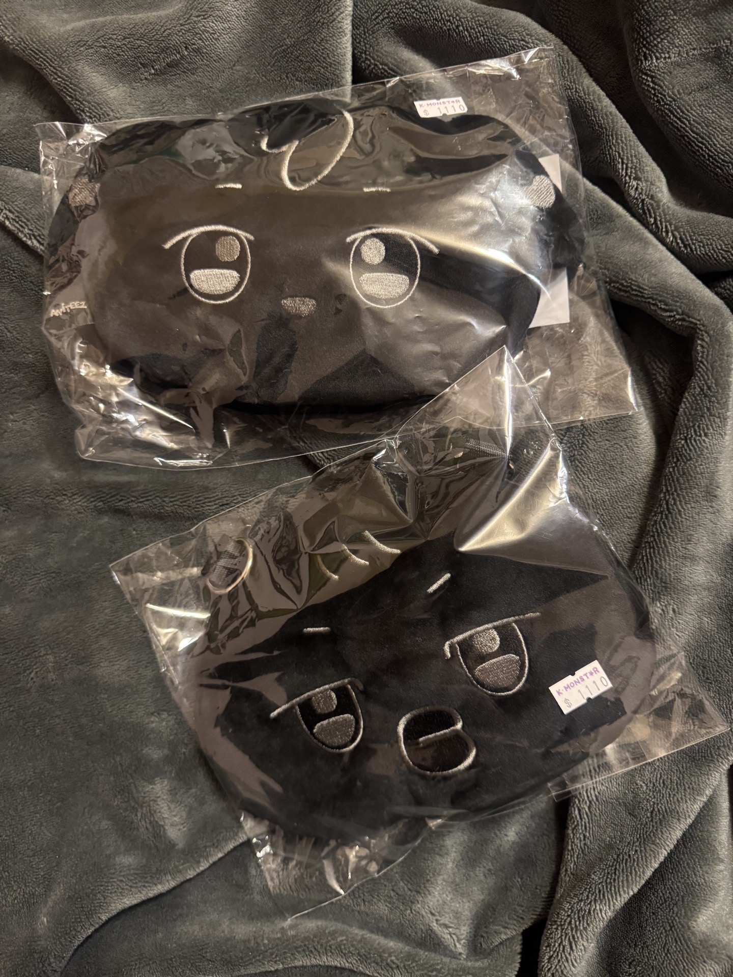 Aniteez in the calling 大臉黑包包 無卡 旼琦 潤浩 大竹馬 合售不拆 背包袋子 