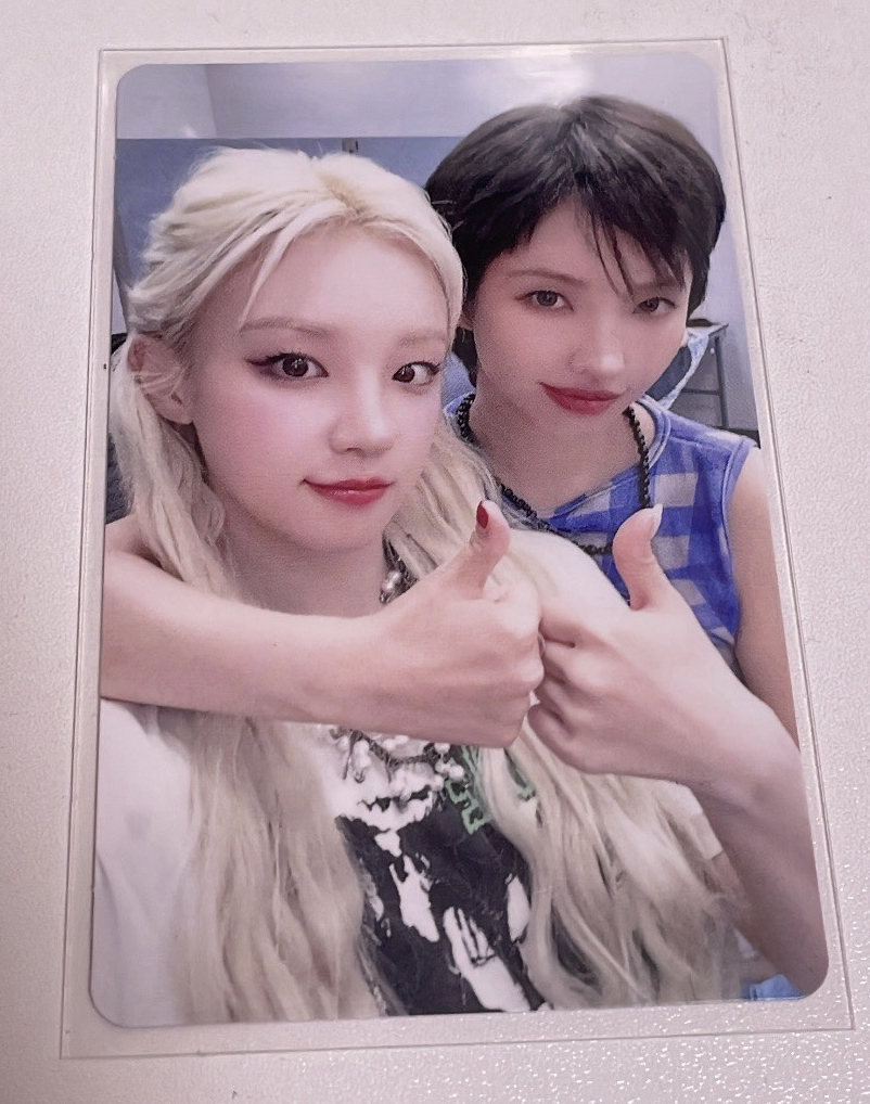 Idle雙人卡「卷餅」cp特典卡