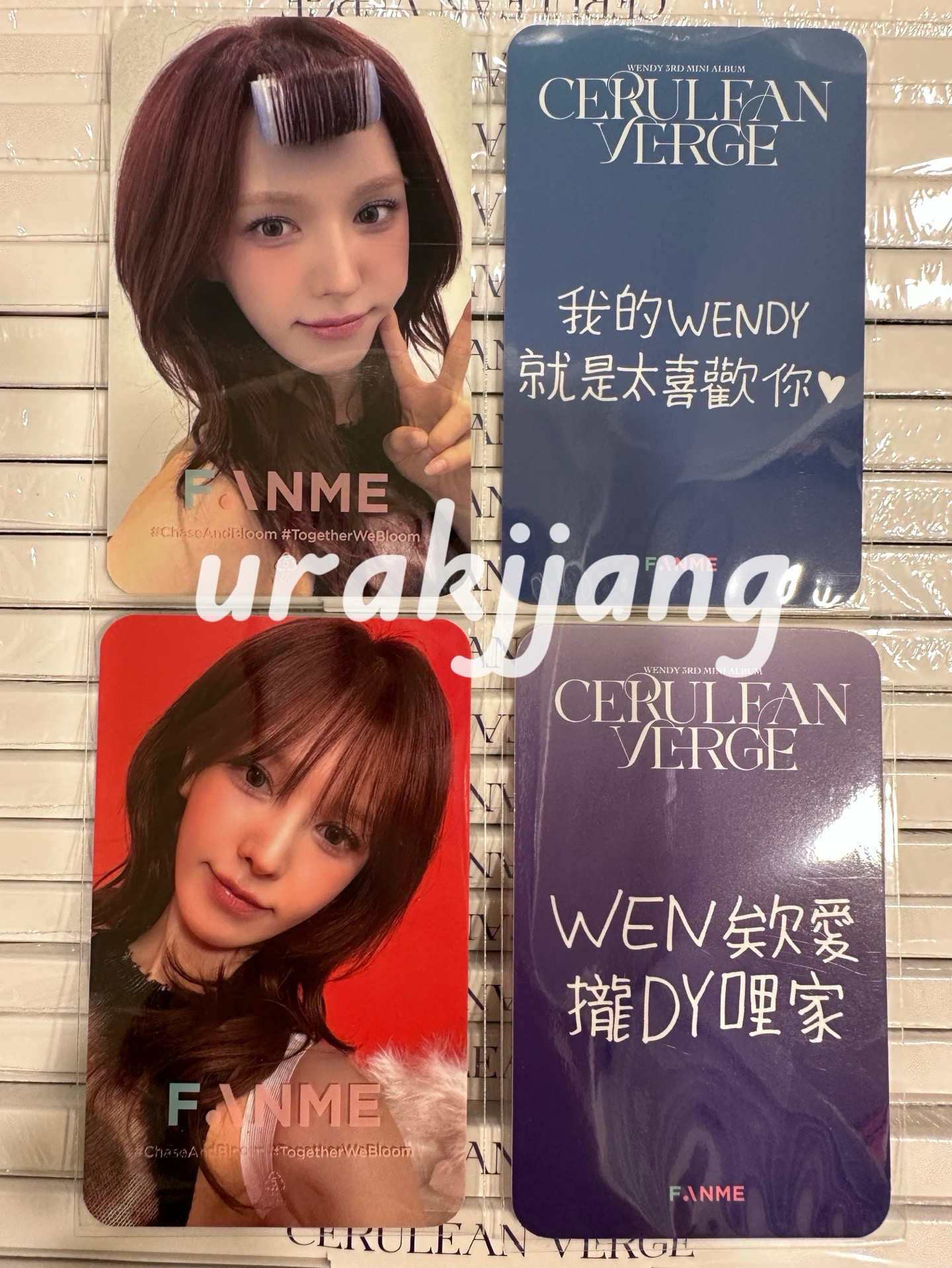 WENDY 飯迷 台北簽售合影特典/set