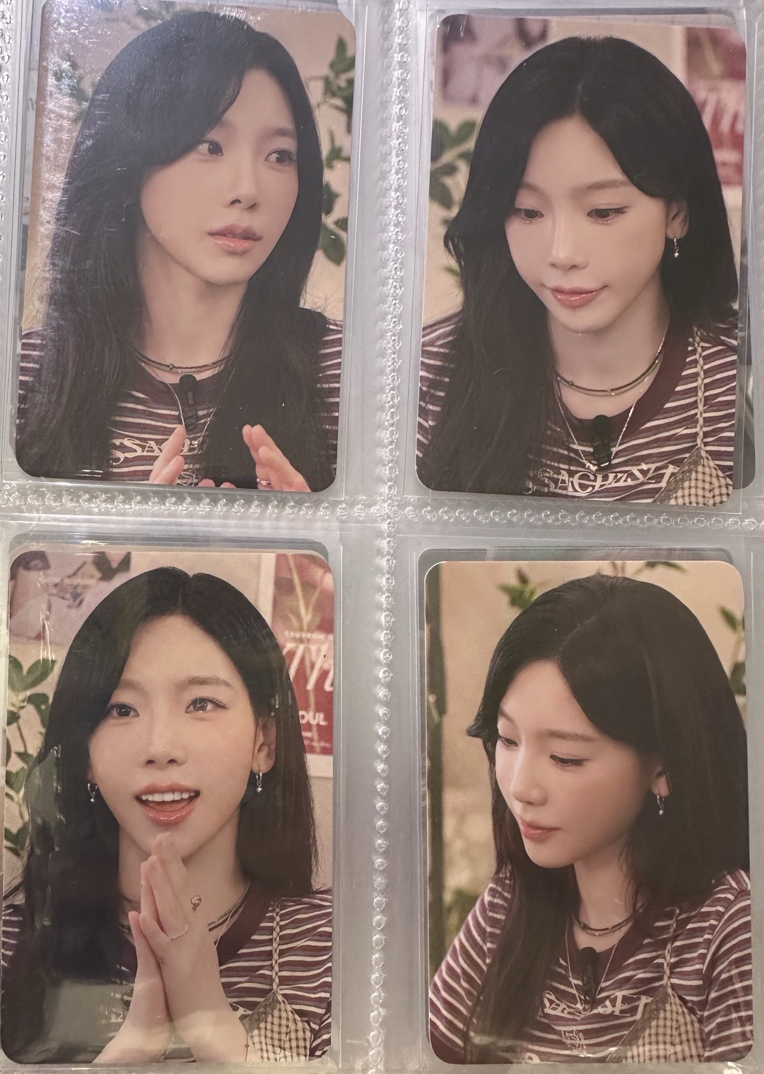 The TENSE k4 特典卡 整圖