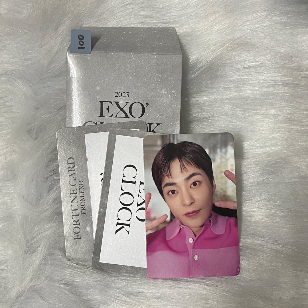 XiuminⅠ23FM EXO CLOCK 隨機刮刮卡