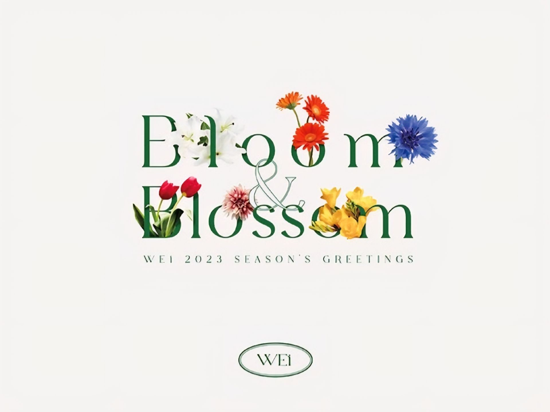2023 SEASON'S GREETINGS[Bloom & Blossom]