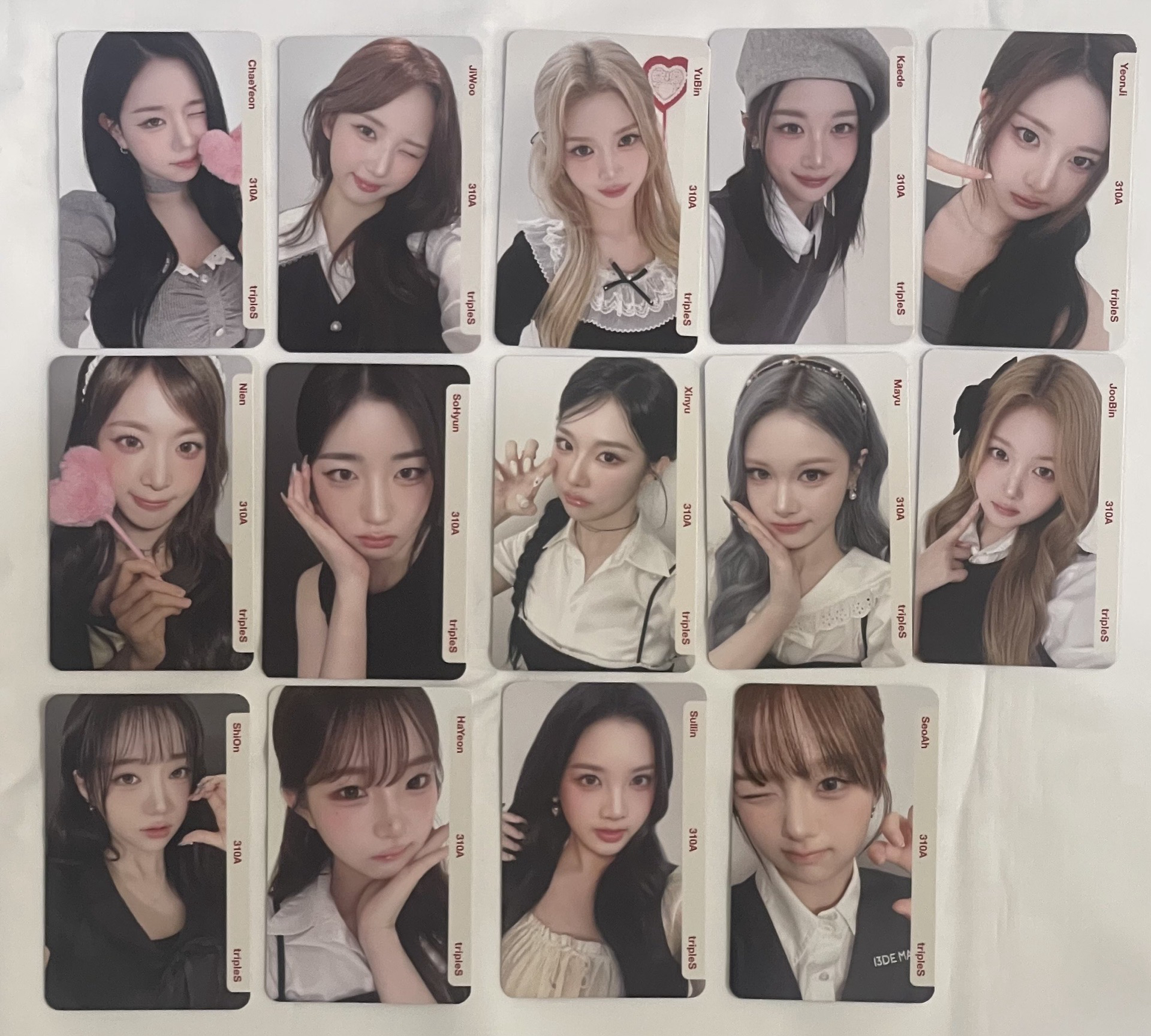 tripleS 年曆DCO BB310 未掃