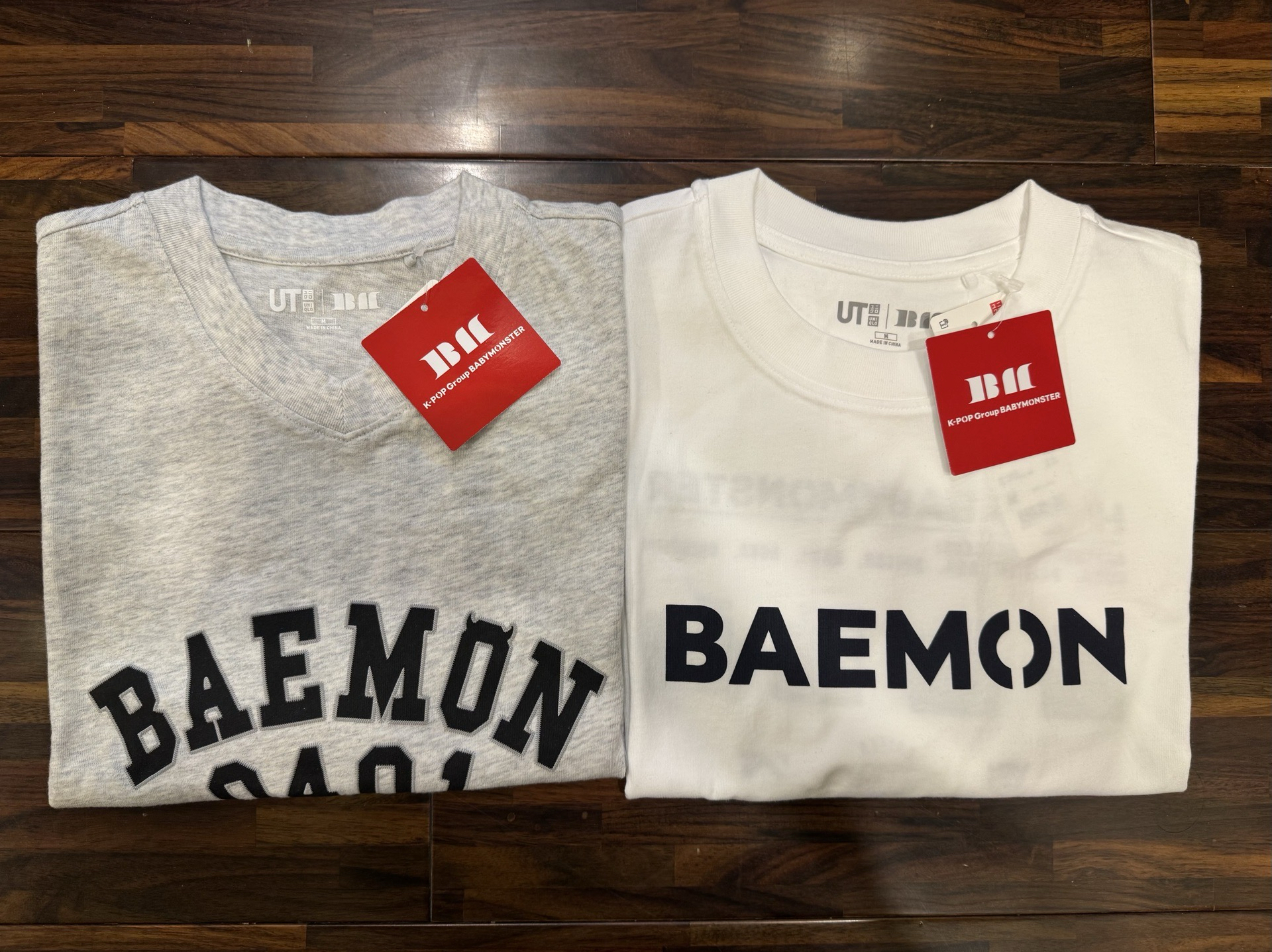 Babymonster x Uniqlo聯名T 上衣