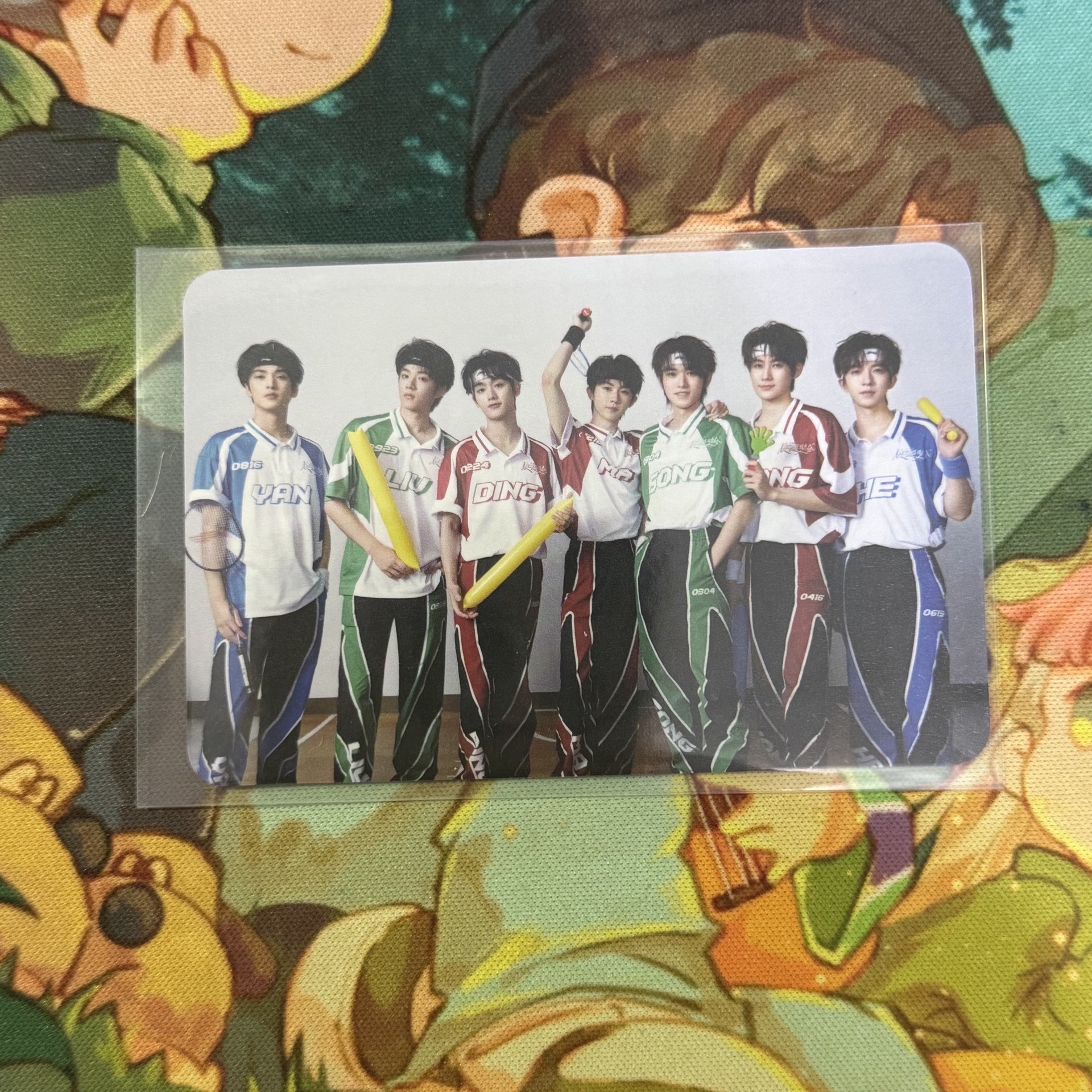 時代少年團2024年夏日運動會團卡