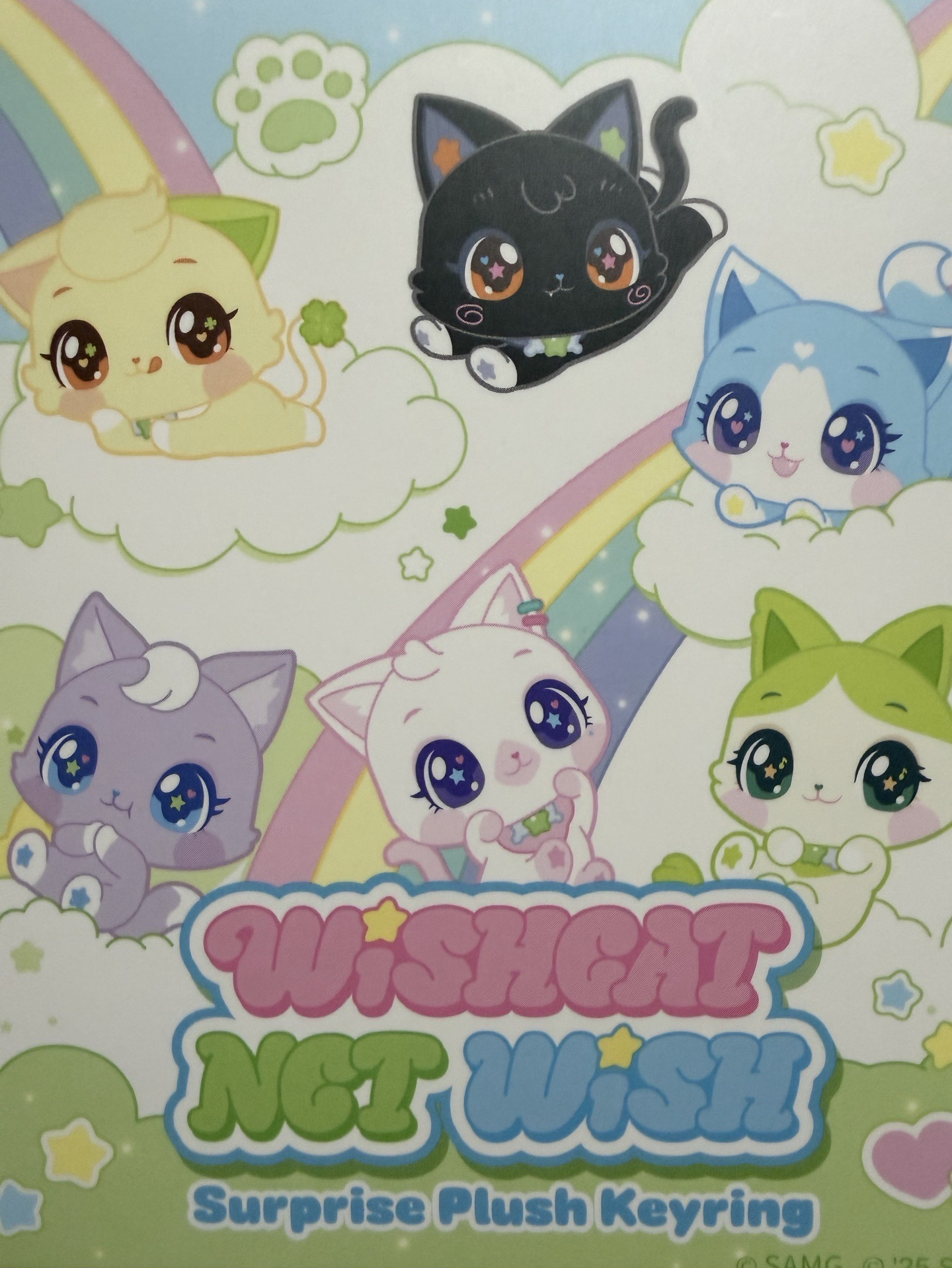 NCT WISH WISH CAT 絨毛娃