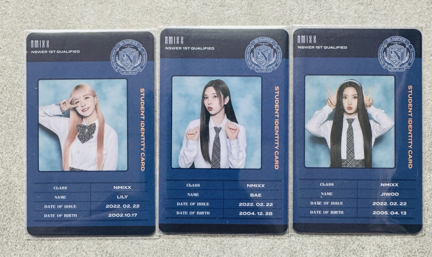 NMIXX 一期會員 會員禮卡 ID卡
