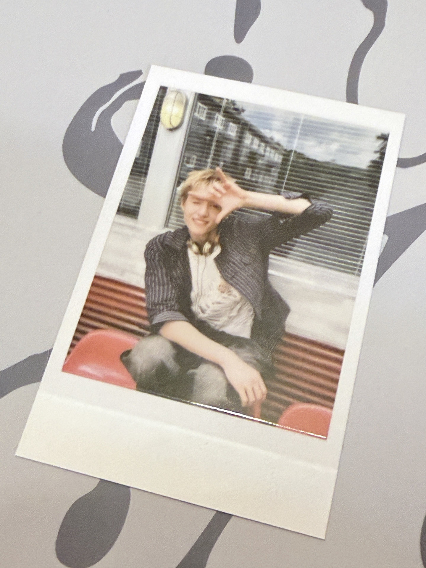 小本年曆、貼紙組、分割照片一組5個、電子專