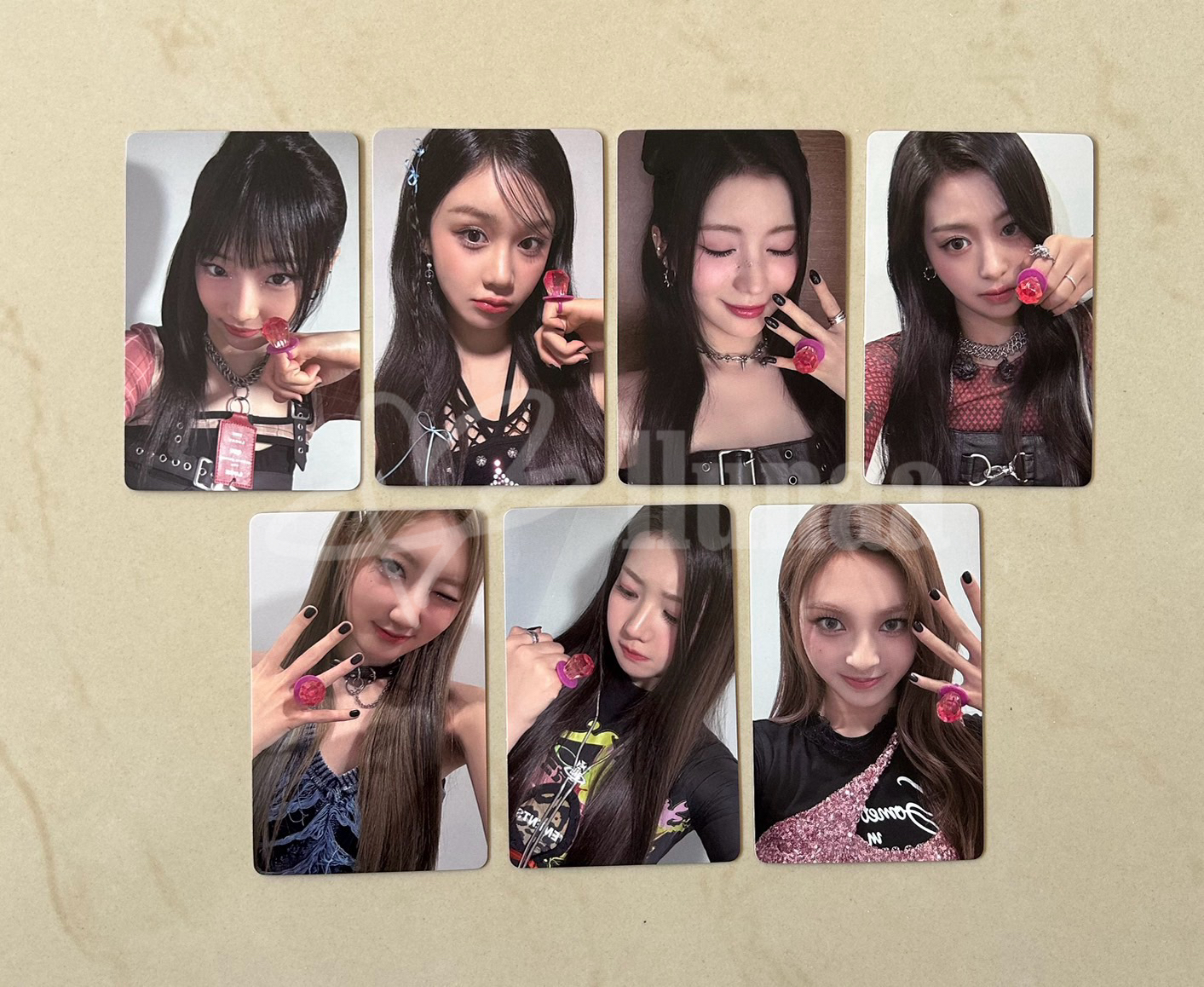 現貨｜玫瑰日戒指卡一套