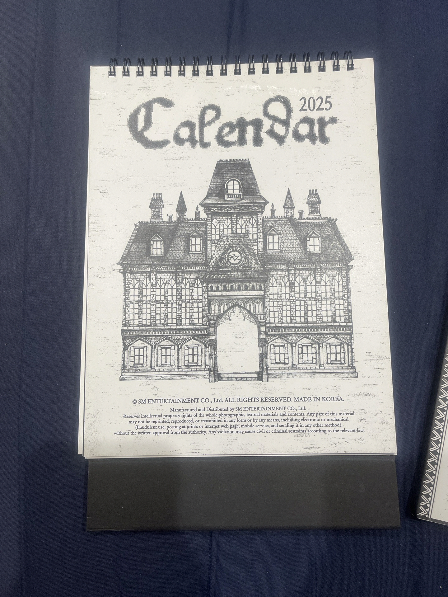 RIIZE 25年桌曆日程本