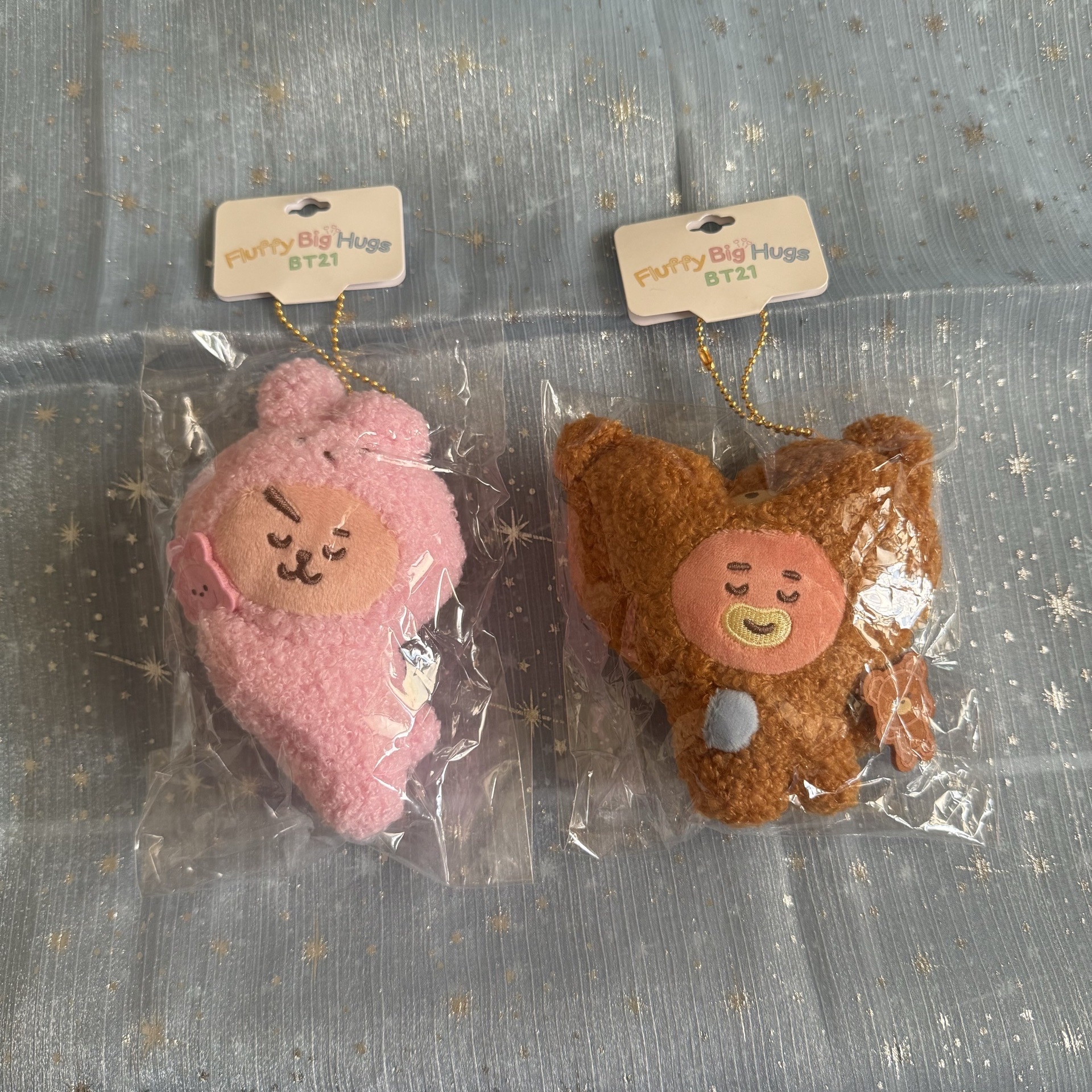 🇯🇵限定BT21 Fluffy Big Hugs 絨毛玩偶吊飾