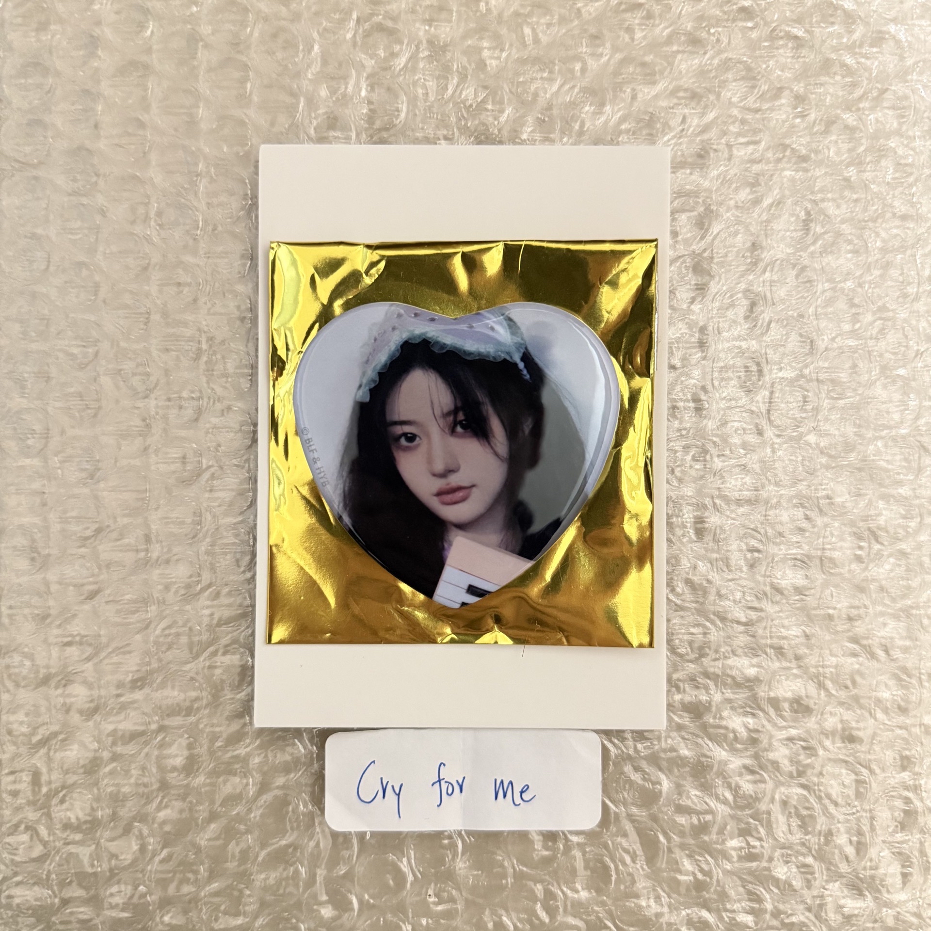 【可直拍】illit Minju甜品天堂徽章