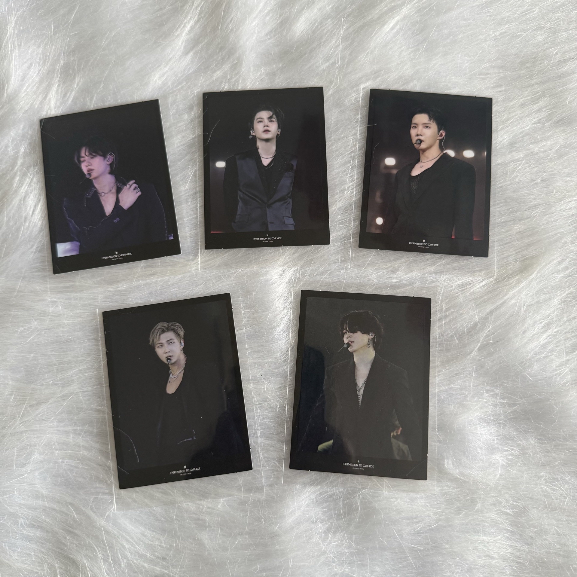 PTD ON STAGE首爾場特典迷你明信片