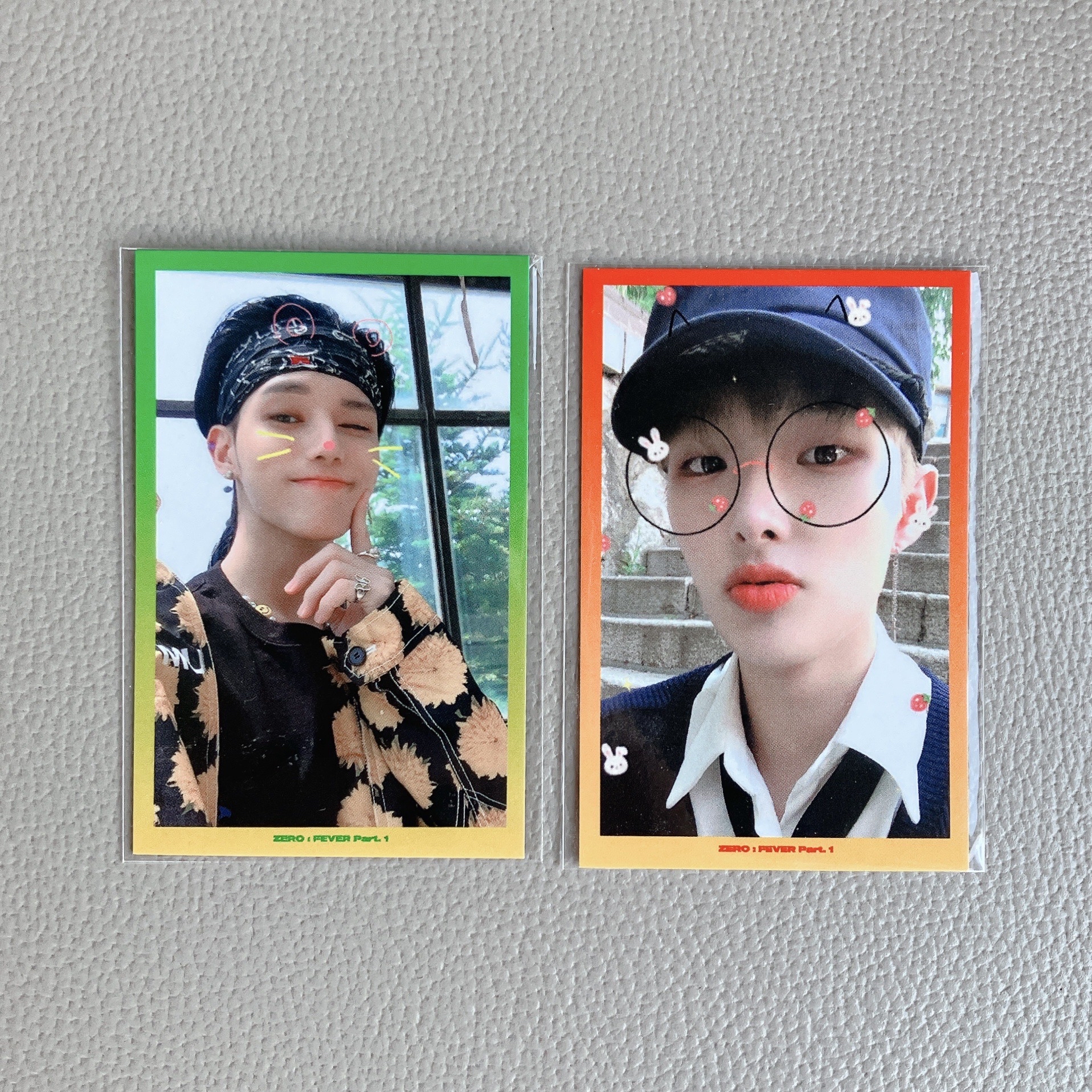 ATEEZ 友榮 旼琦 迷五 Thanxx Inception 公放卡/打歌卡