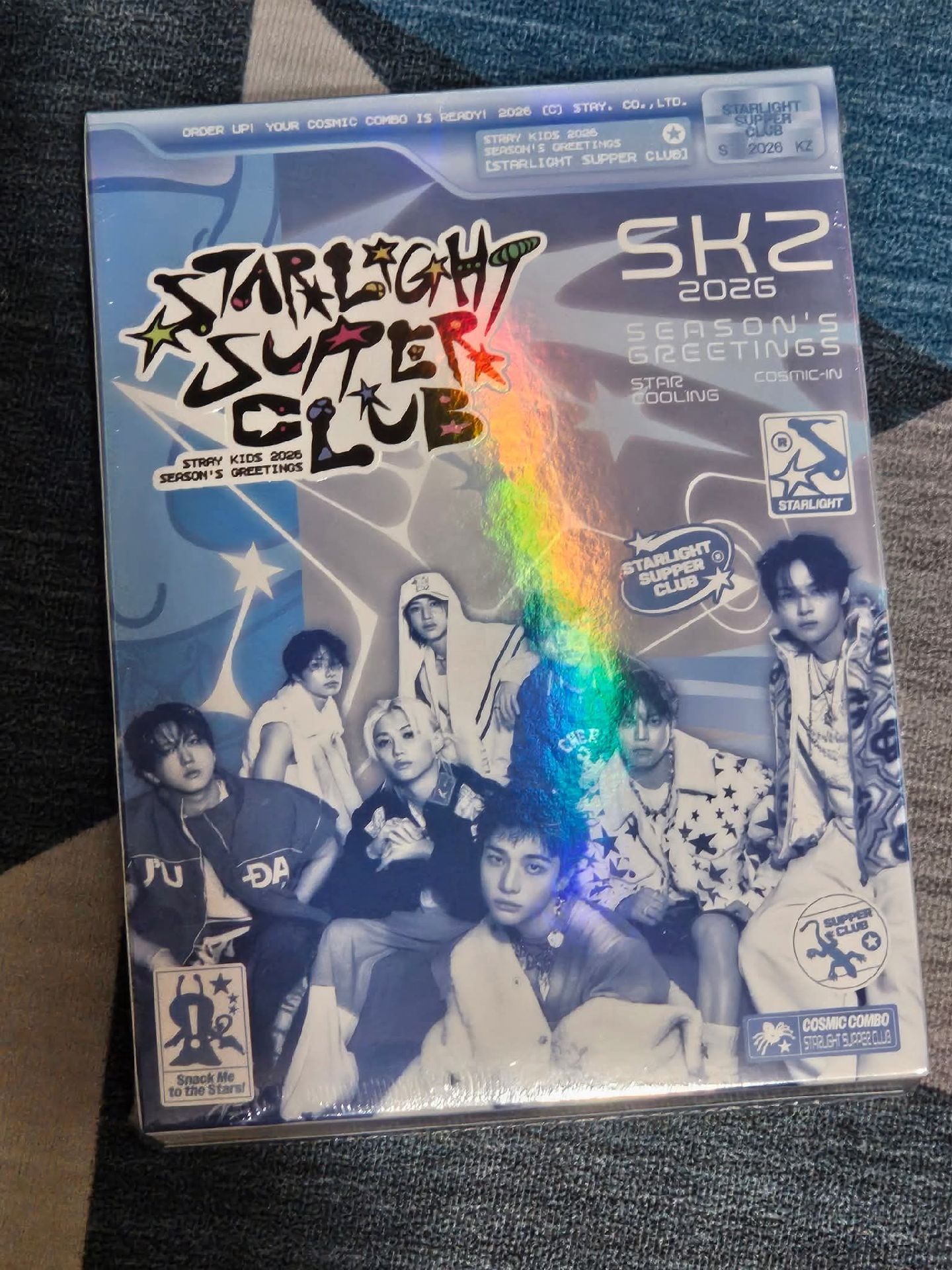 skz 2026年曆+四張玟特典