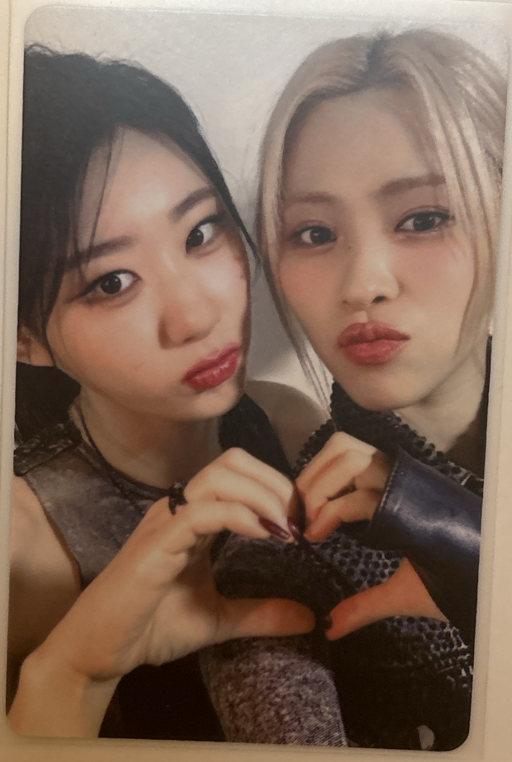 itzy 簽售卡 雙人卡