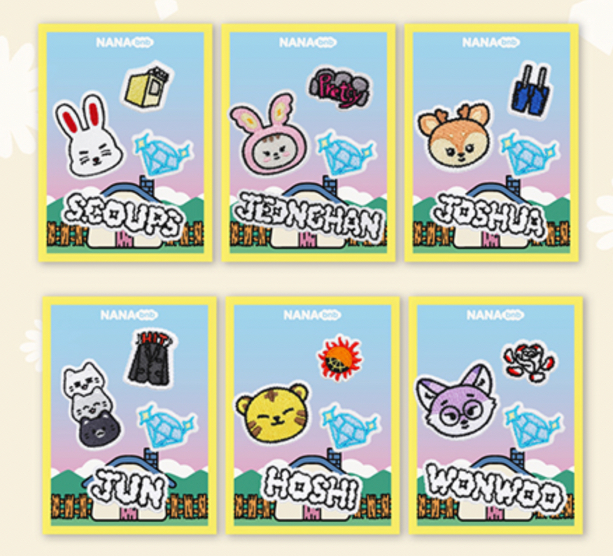 NANA bnb 編織胸針（圓）