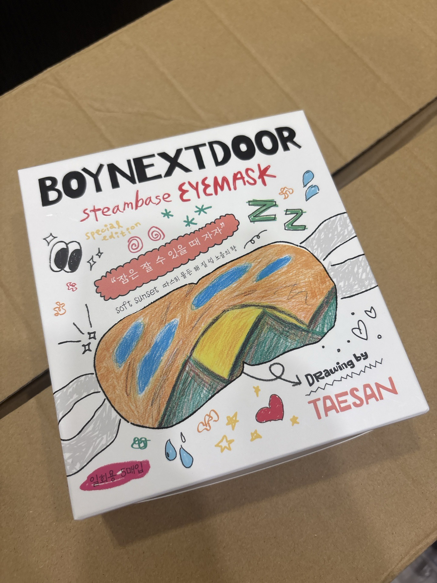 Steambase 聯名 眼罩 手繪眼罩 泰山