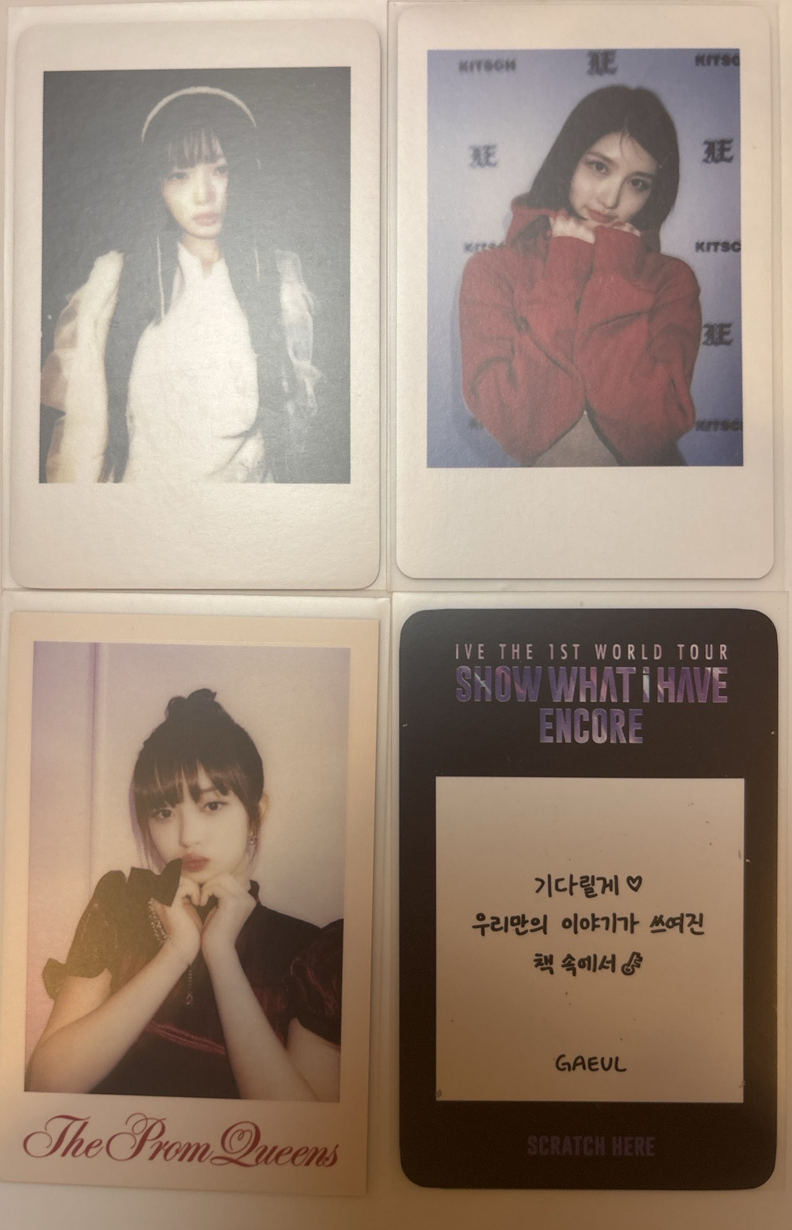 ive 拍立得（特典）