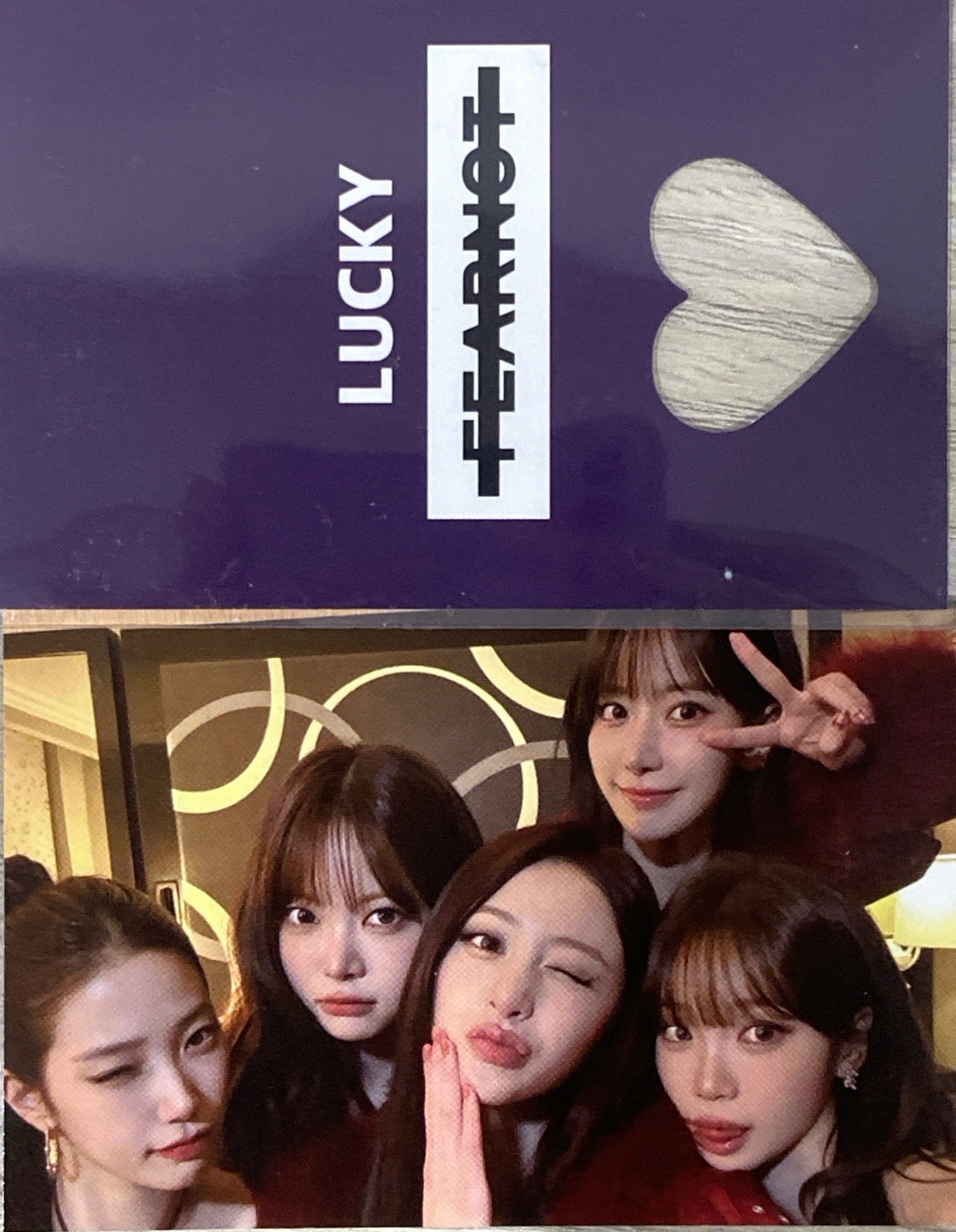 韓安幸運卡 圖上全出