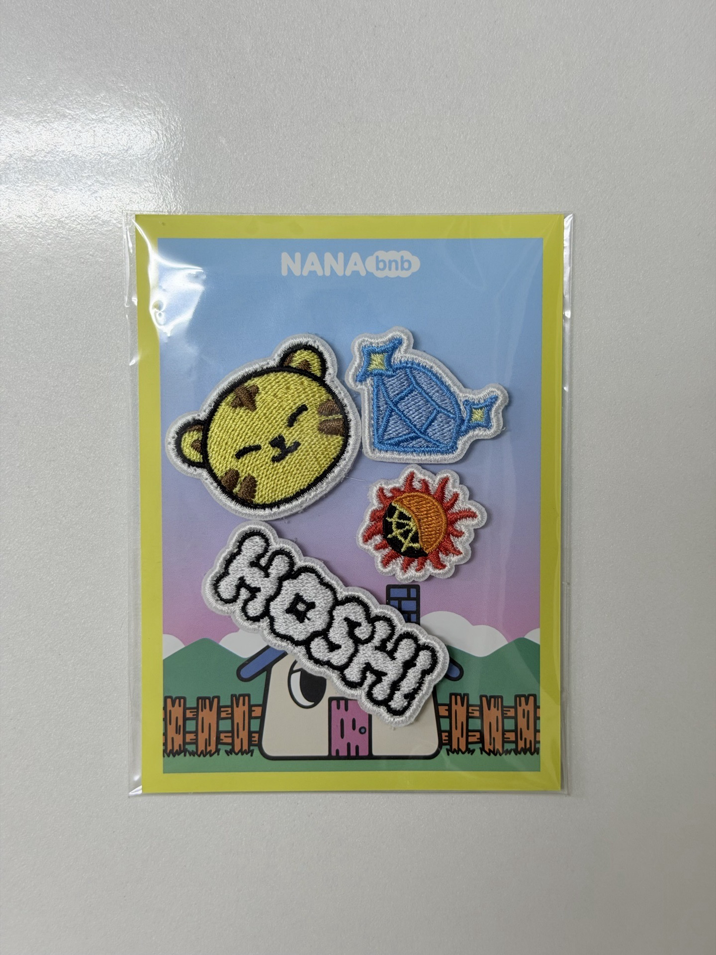 NANA bnb 魔鬼氈布章 榮碩組合