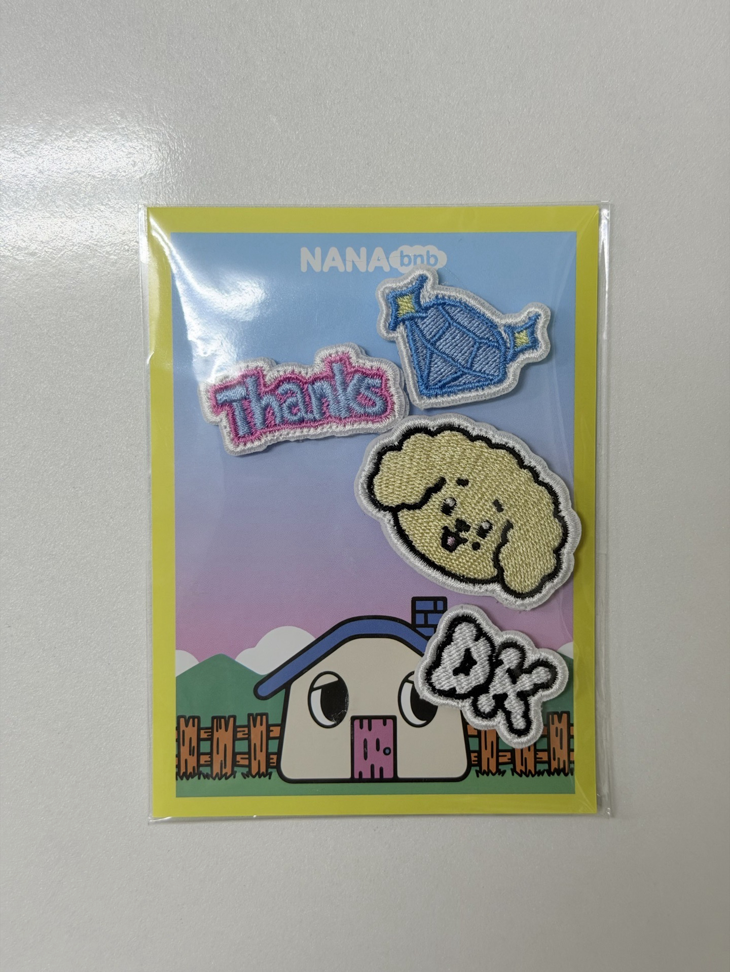 NANA bnb 魔鬼氈布章 榮碩