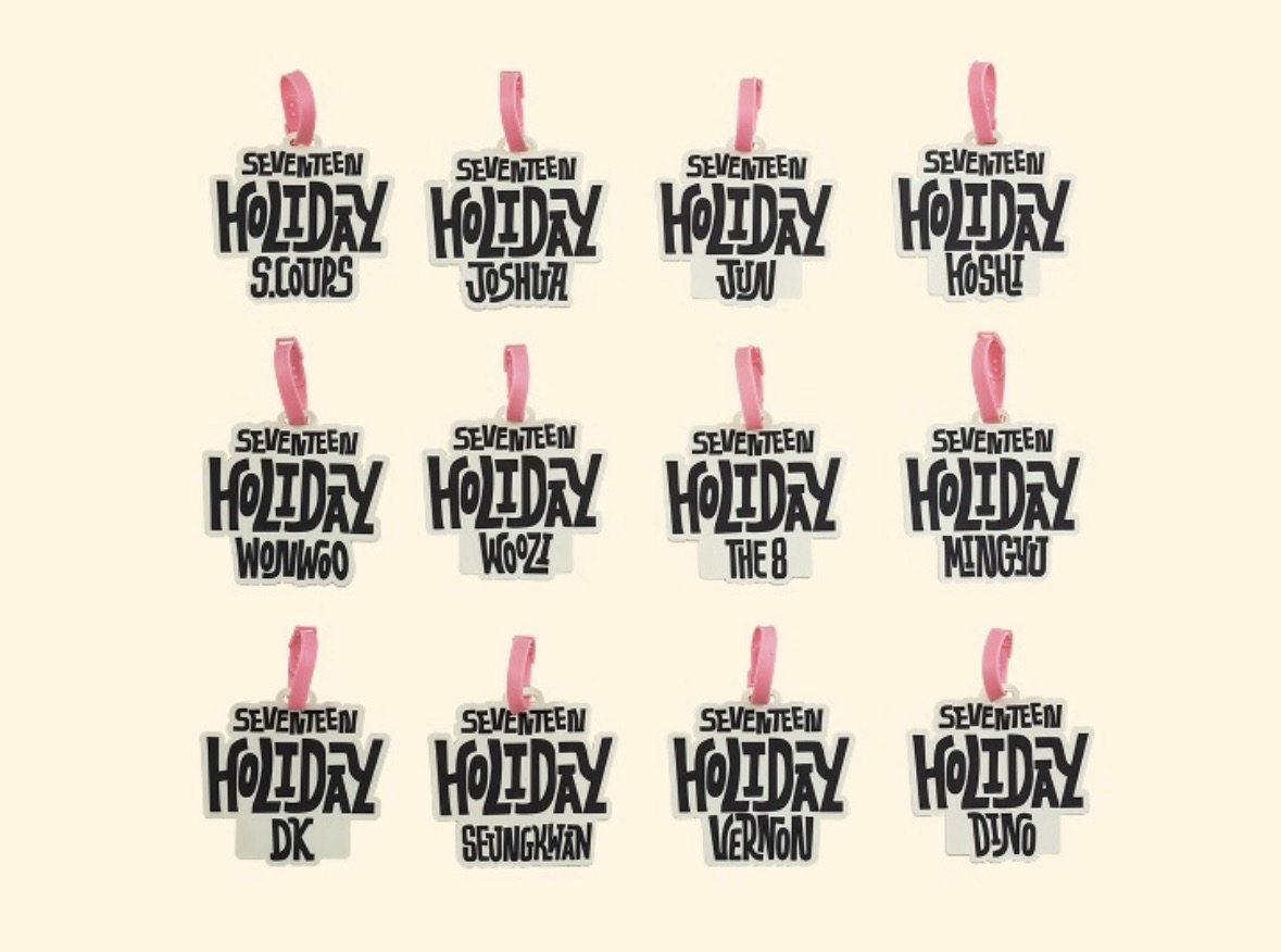 SVT Holiday JP 行李吊牌（秀）