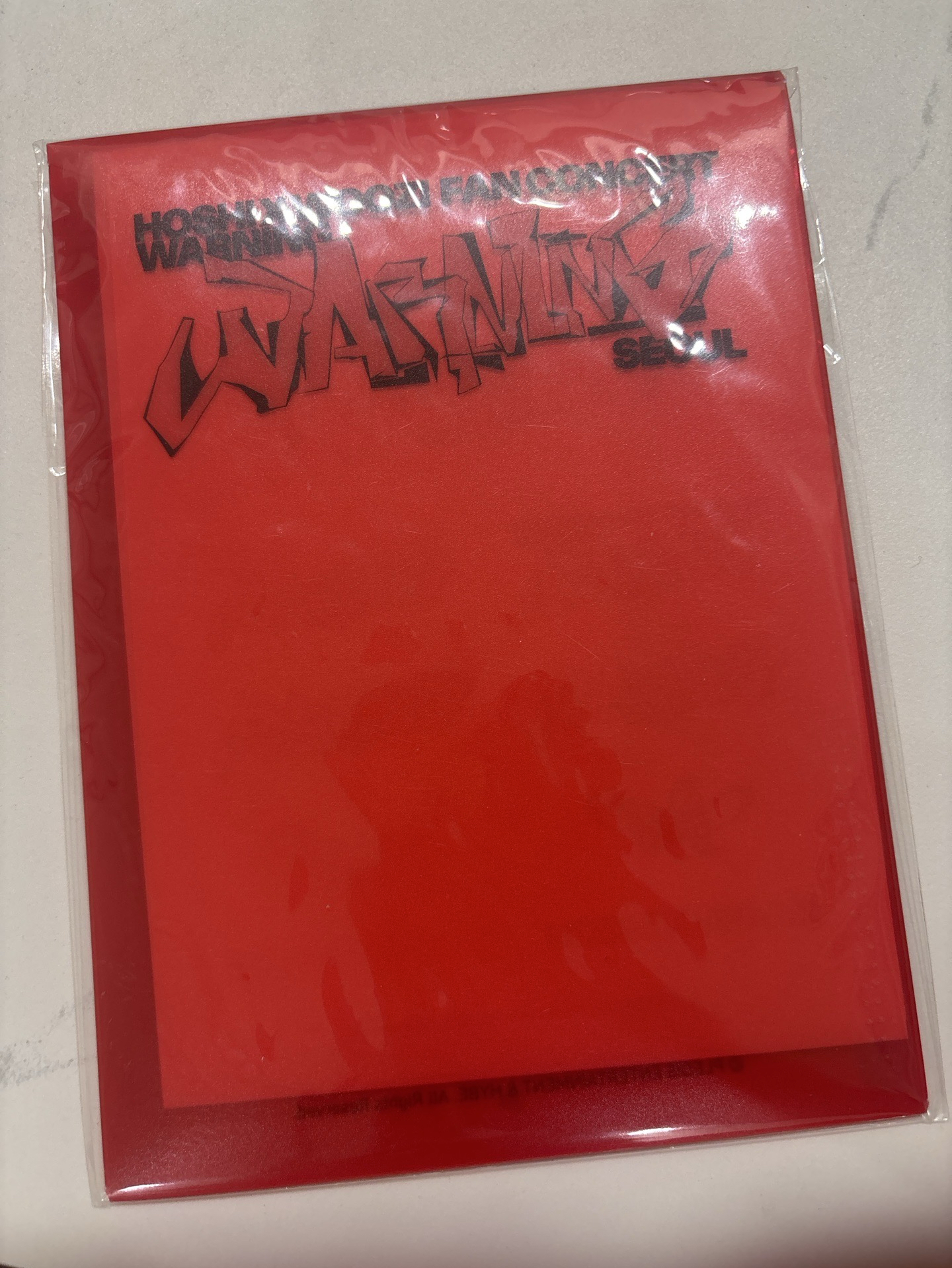 豪雨票卡夾（首爾場）