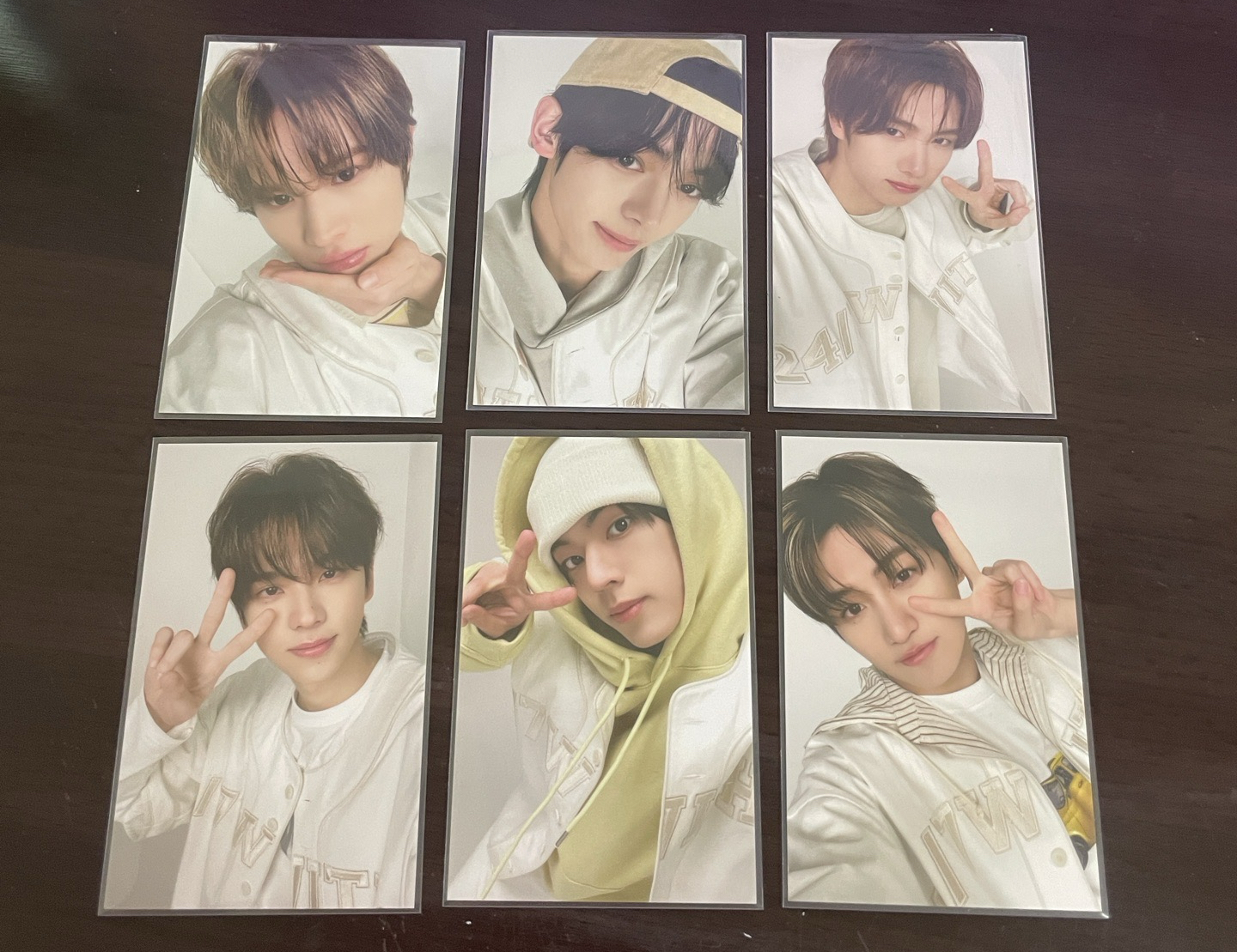 TWS 1巡首爾場棒球外套卡 全員set