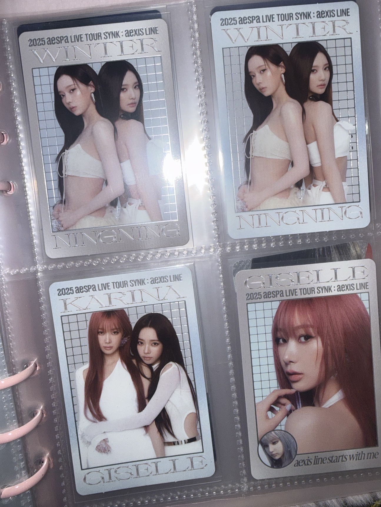aespa三巡隨機卡官拍