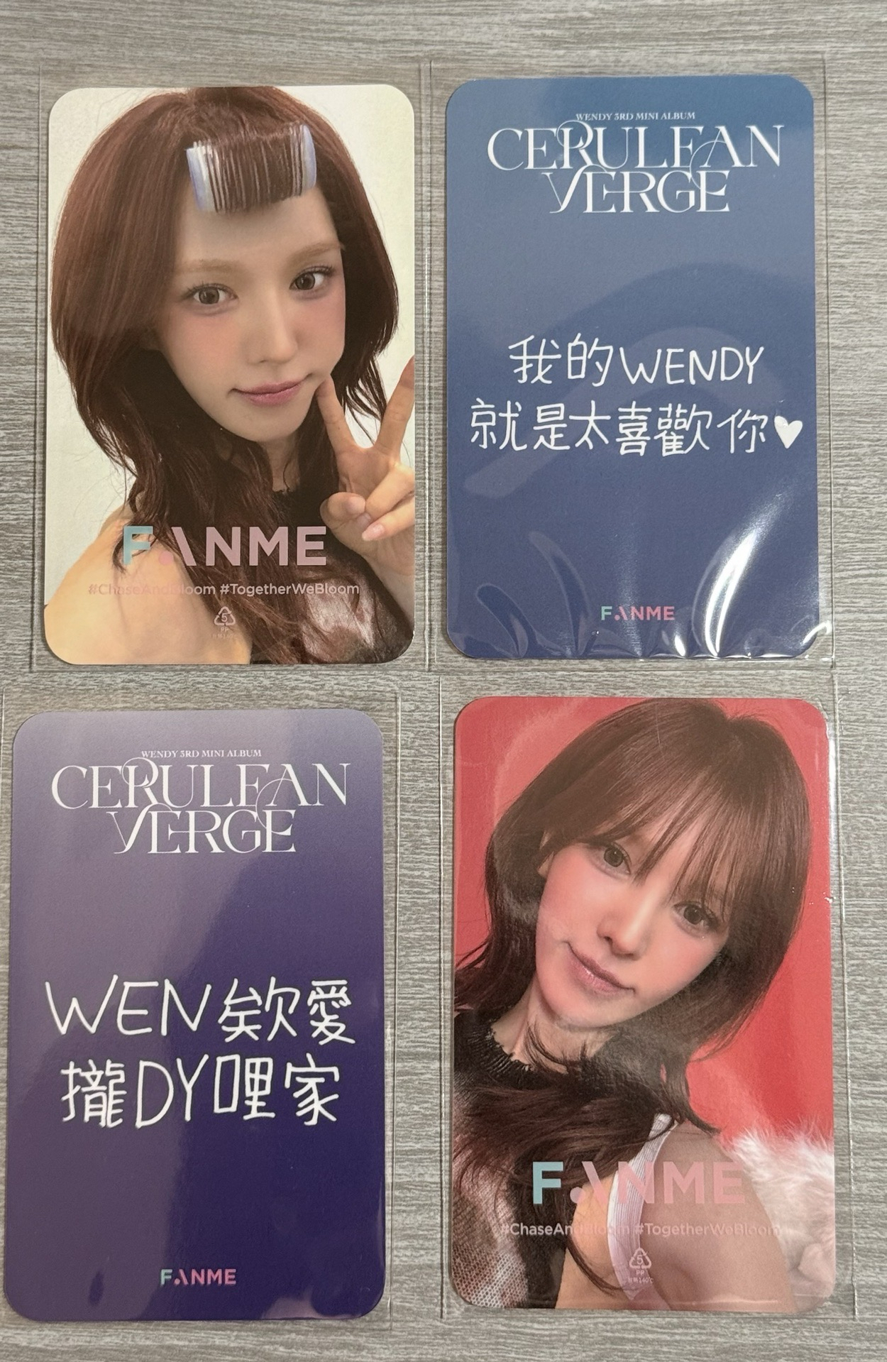 Wendy 合照上台特典