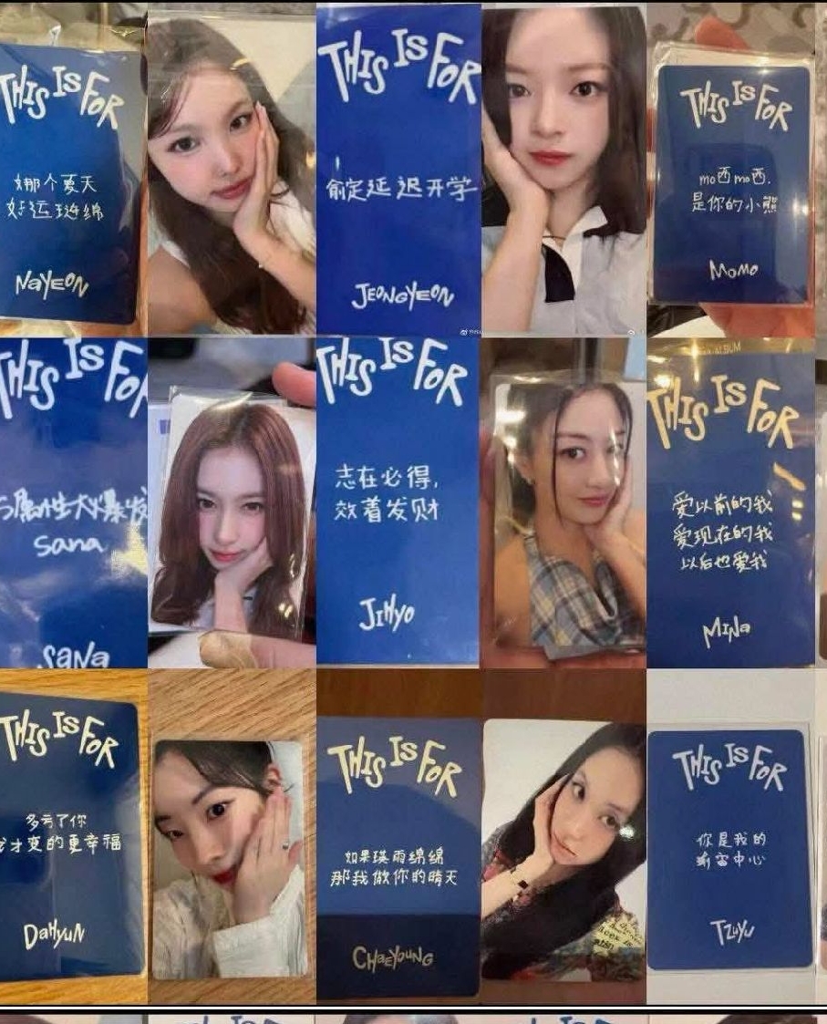 TWICE 彩瑛 簽售 1.0 小卡