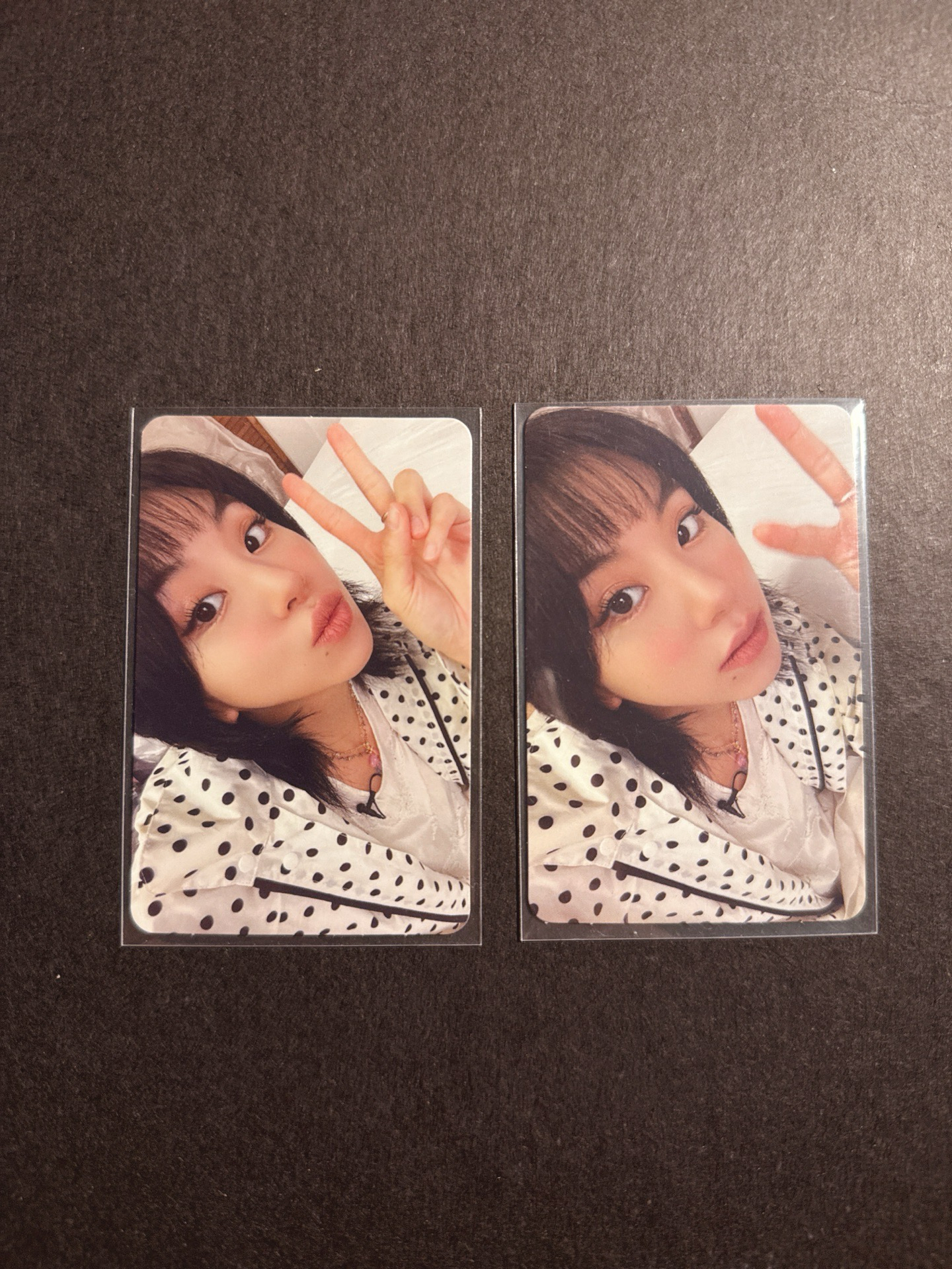 環保盒小卡 比耶彩彩