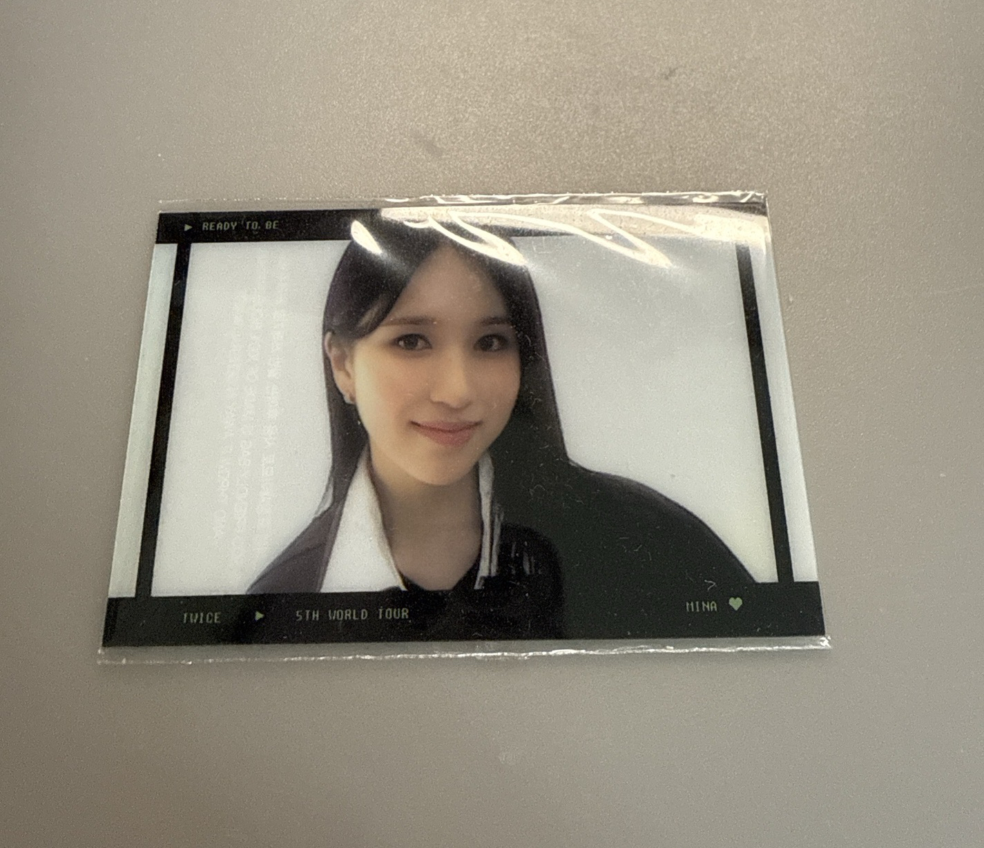 Ready to be 五巡 首爾場滿額卡 Mina